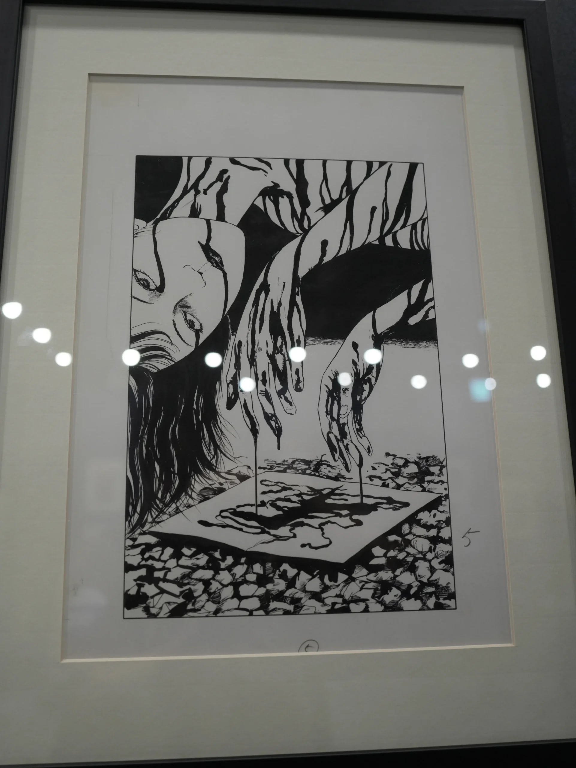 【開箱】伊藤潤二首場海外大型原畫展《伊藤潤二展 誘惑》登台　走進恐怖大師怪誕、詭譎又令人著迷的藝術世界