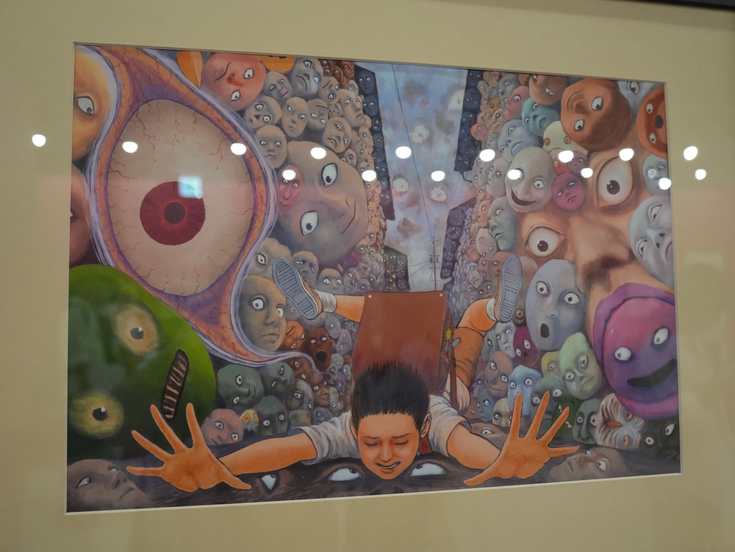 【開箱】伊藤潤二首場海外大型原畫展《伊藤潤二展 誘惑》登台　走進恐怖大師怪誕、詭譎又令人著迷的藝術世界