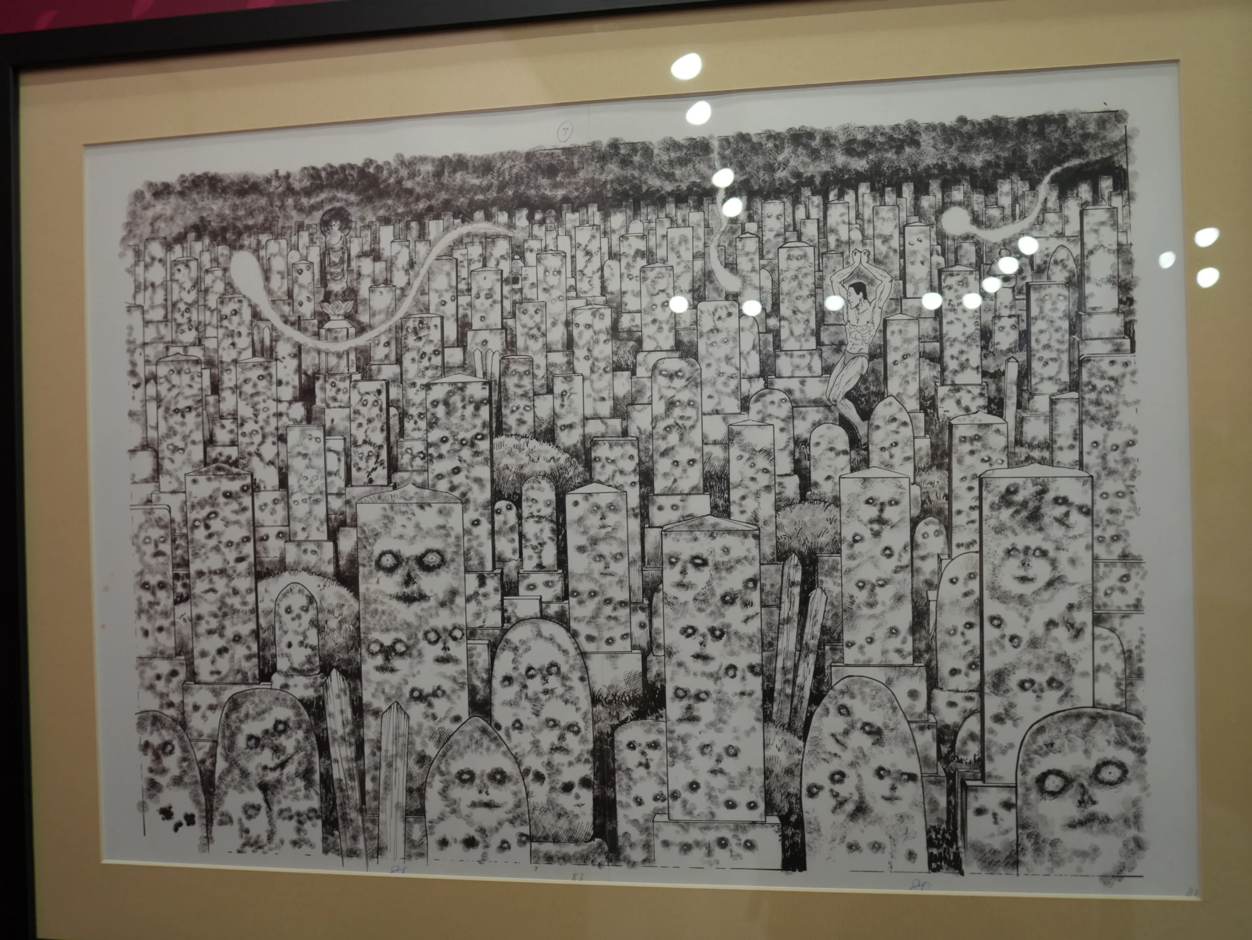 【開箱】伊藤潤二首場海外大型原畫展《伊藤潤二展 誘惑》登台　走進恐怖大師怪誕、詭譎又令人著迷的藝術世界