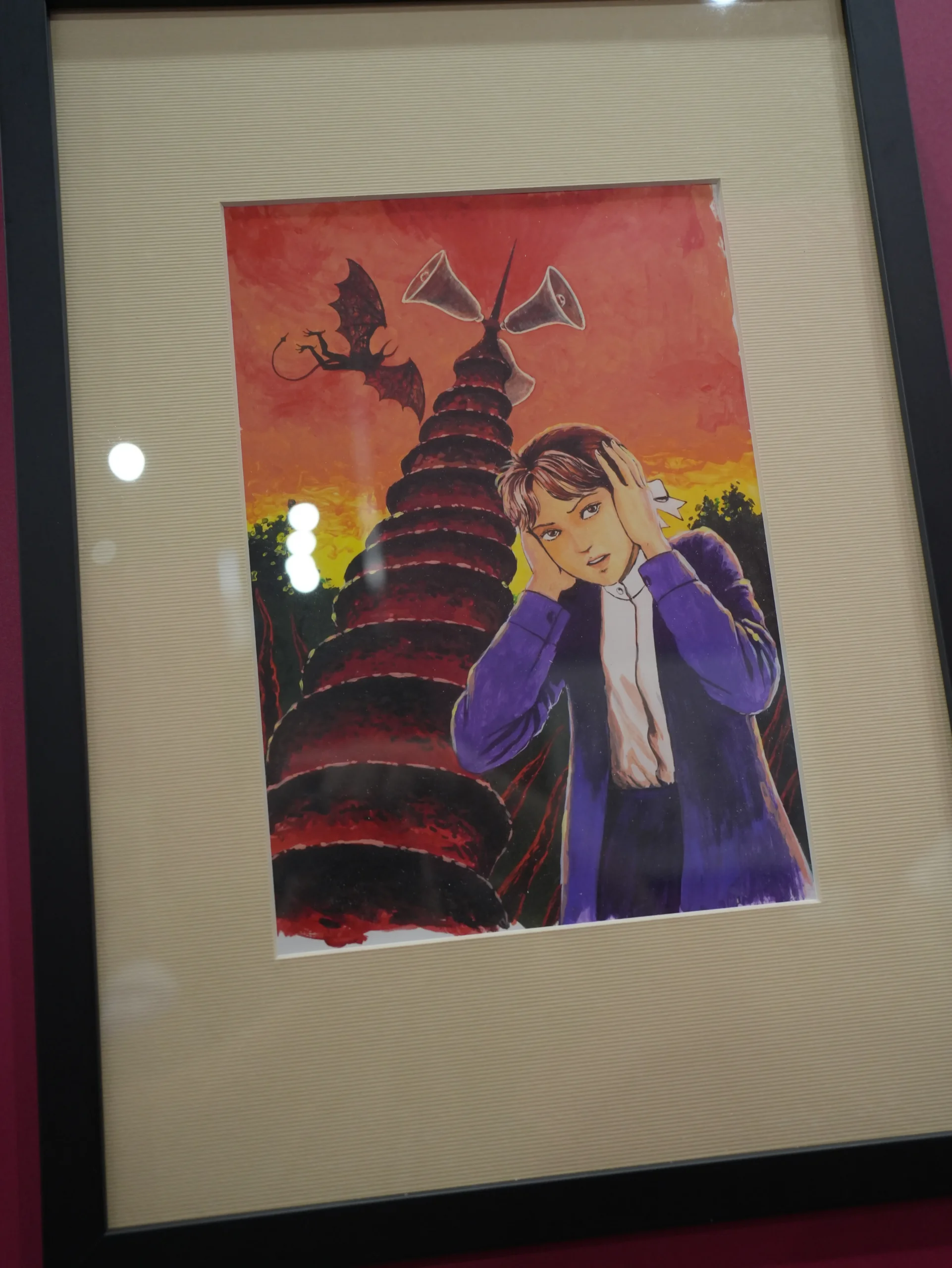 【開箱】伊藤潤二首場海外大型原畫展《伊藤潤二展 誘惑》登台　走進恐怖大師怪誕、詭譎又令人著迷的藝術世界