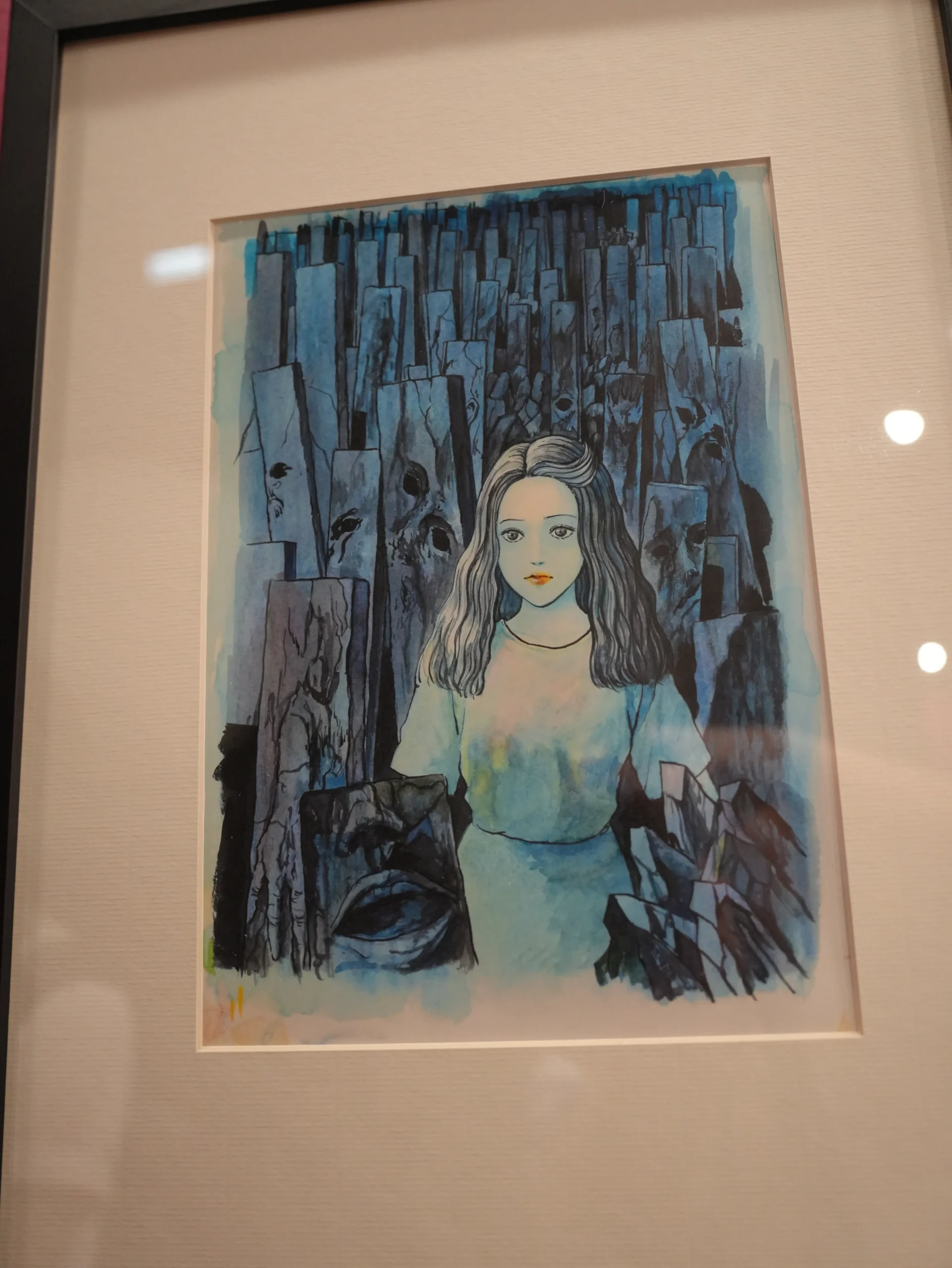【開箱】伊藤潤二首場海外大型原畫展《伊藤潤二展 誘惑》登台　走進恐怖大師怪誕、詭譎又令人著迷的藝術世界