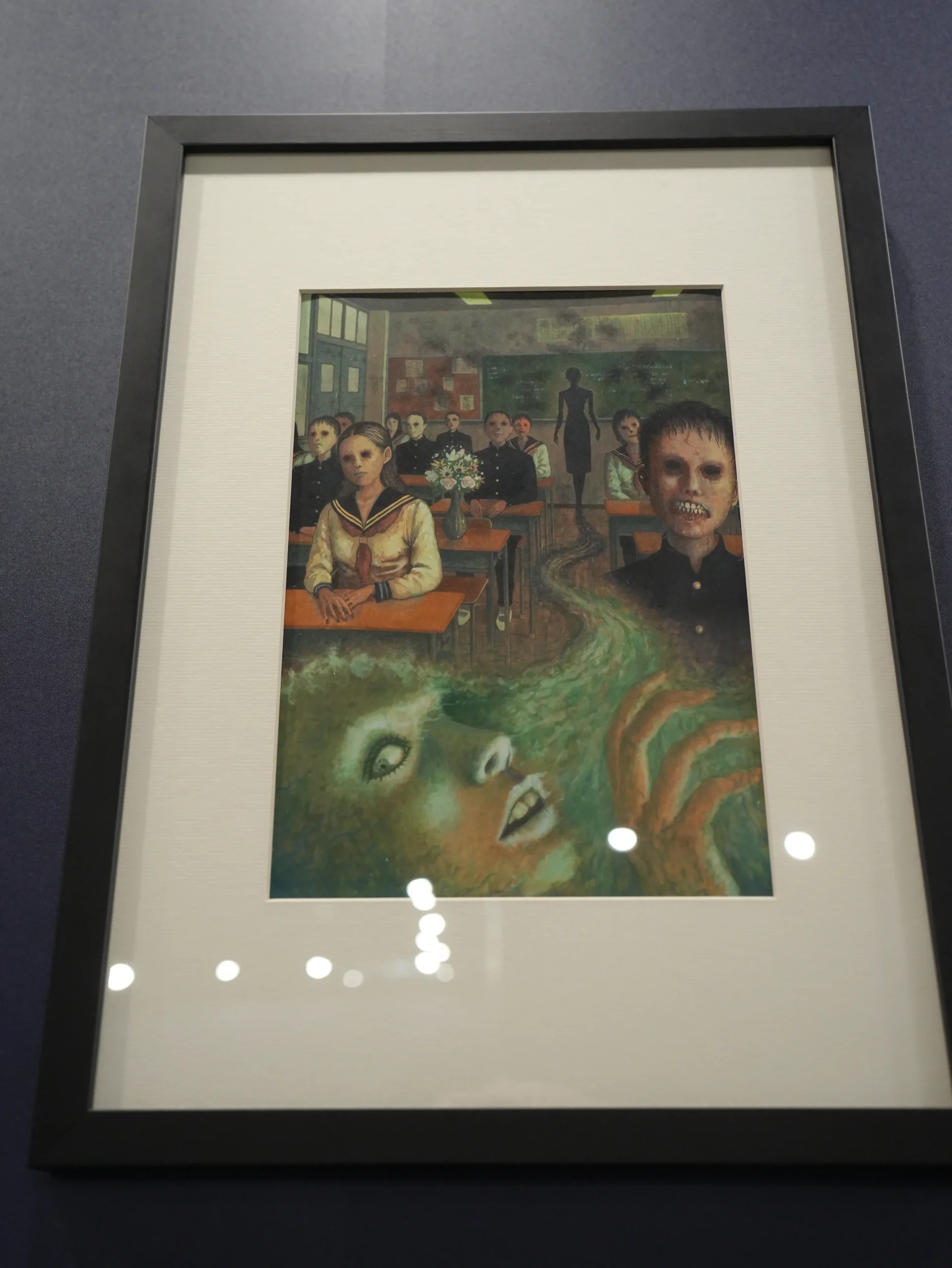 【開箱】伊藤潤二首場海外大型原畫展《伊藤潤二展 誘惑》登台　走進恐怖大師怪誕、詭譎又令人著迷的藝術世界