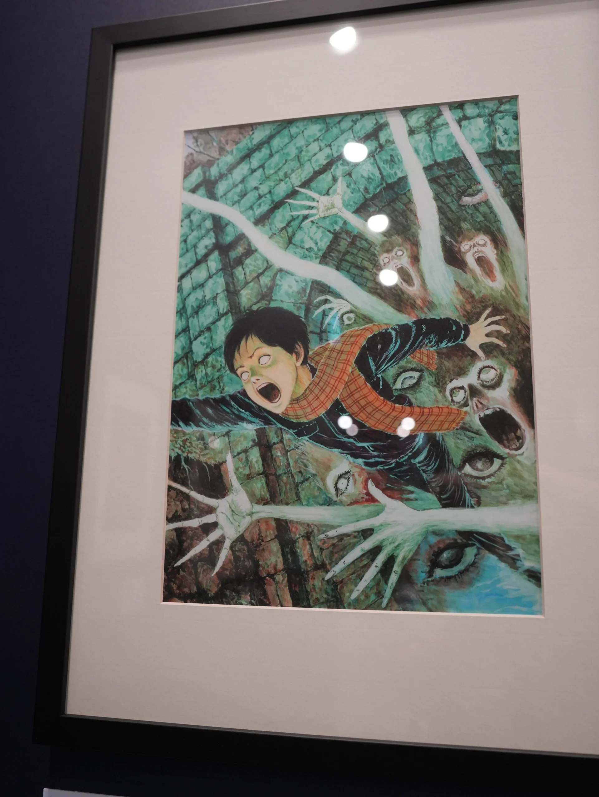 【開箱】伊藤潤二首場海外大型原畫展《伊藤潤二展 誘惑》登台　走進恐怖大師怪誕、詭譎又令人著迷的藝術世界