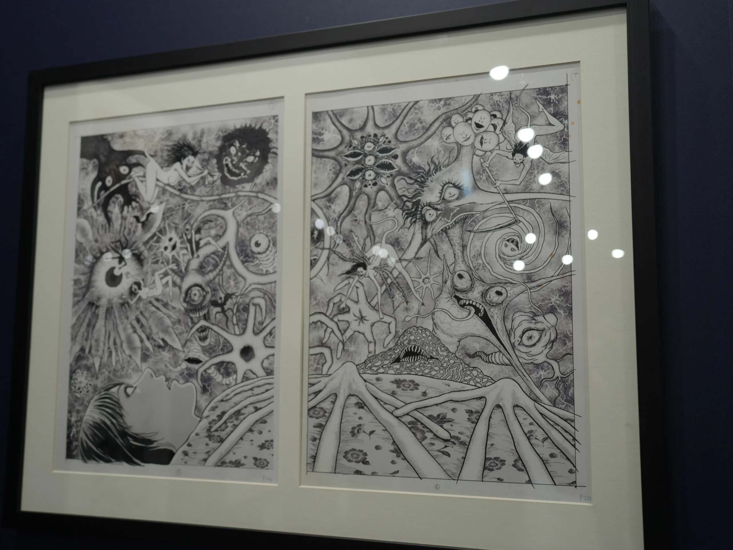 【開箱】伊藤潤二首場海外大型原畫展《伊藤潤二展 誘惑》登台　走進恐怖大師怪誕、詭譎又令人著迷的藝術世界