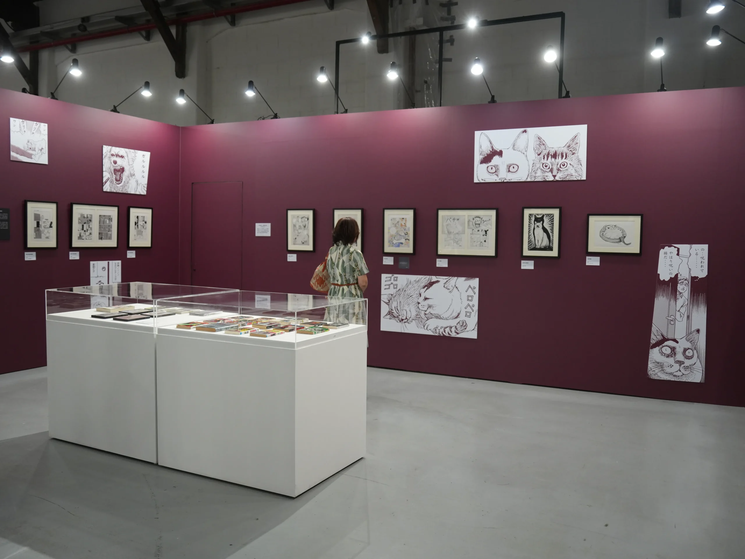 【開箱】伊藤潤二首場海外大型原畫展《伊藤潤二展 誘惑》登台　走進恐怖大師怪誕、詭譎又令人著迷的藝術世界