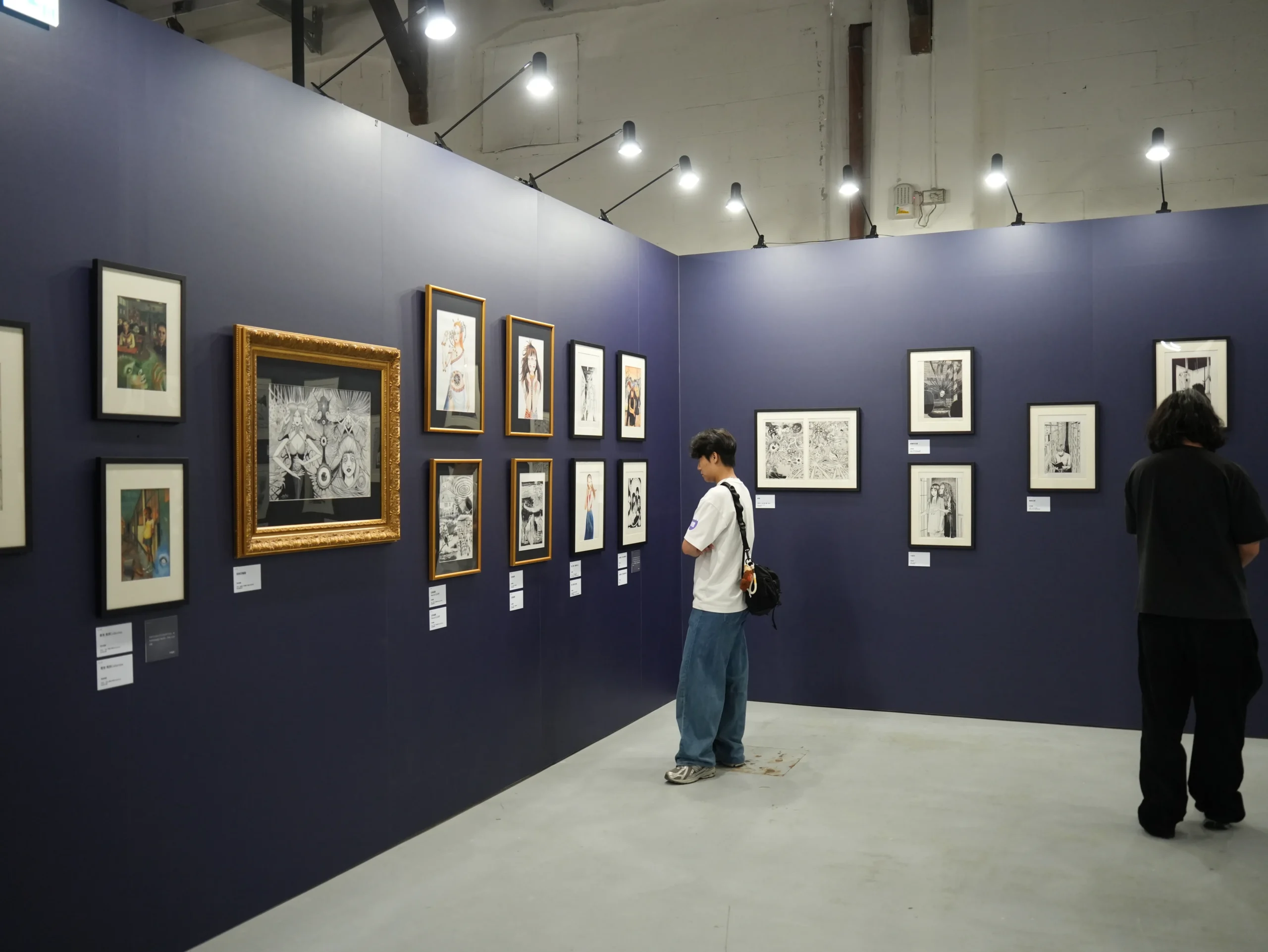 【開箱】伊藤潤二首場海外大型原畫展《伊藤潤二展 誘惑》登台　走進恐怖大師怪誕、詭譎又令人著迷的藝術世界