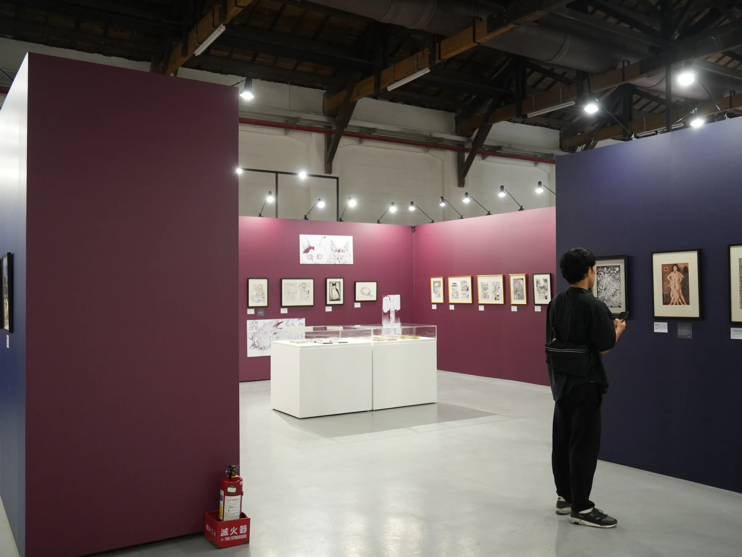 【開箱】伊藤潤二首場海外大型原畫展《伊藤潤二展 誘惑》登台　走進恐怖大師怪誕、詭譎又令人著迷的藝術世界