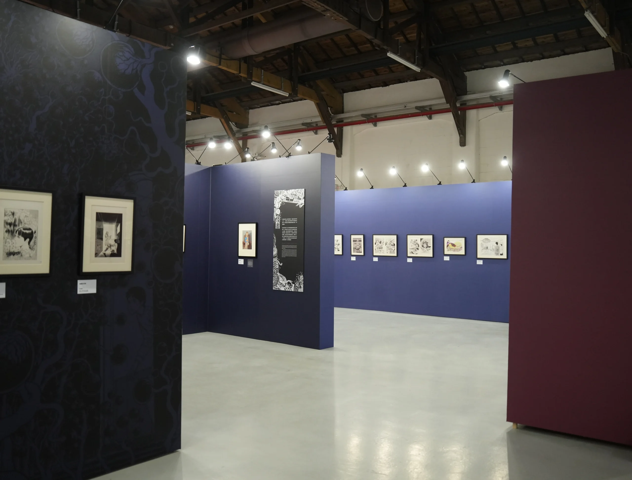 【開箱】伊藤潤二首場海外大型原畫展《伊藤潤二展 誘惑》登台　走進恐怖大師怪誕、詭譎又令人著迷的藝術世界