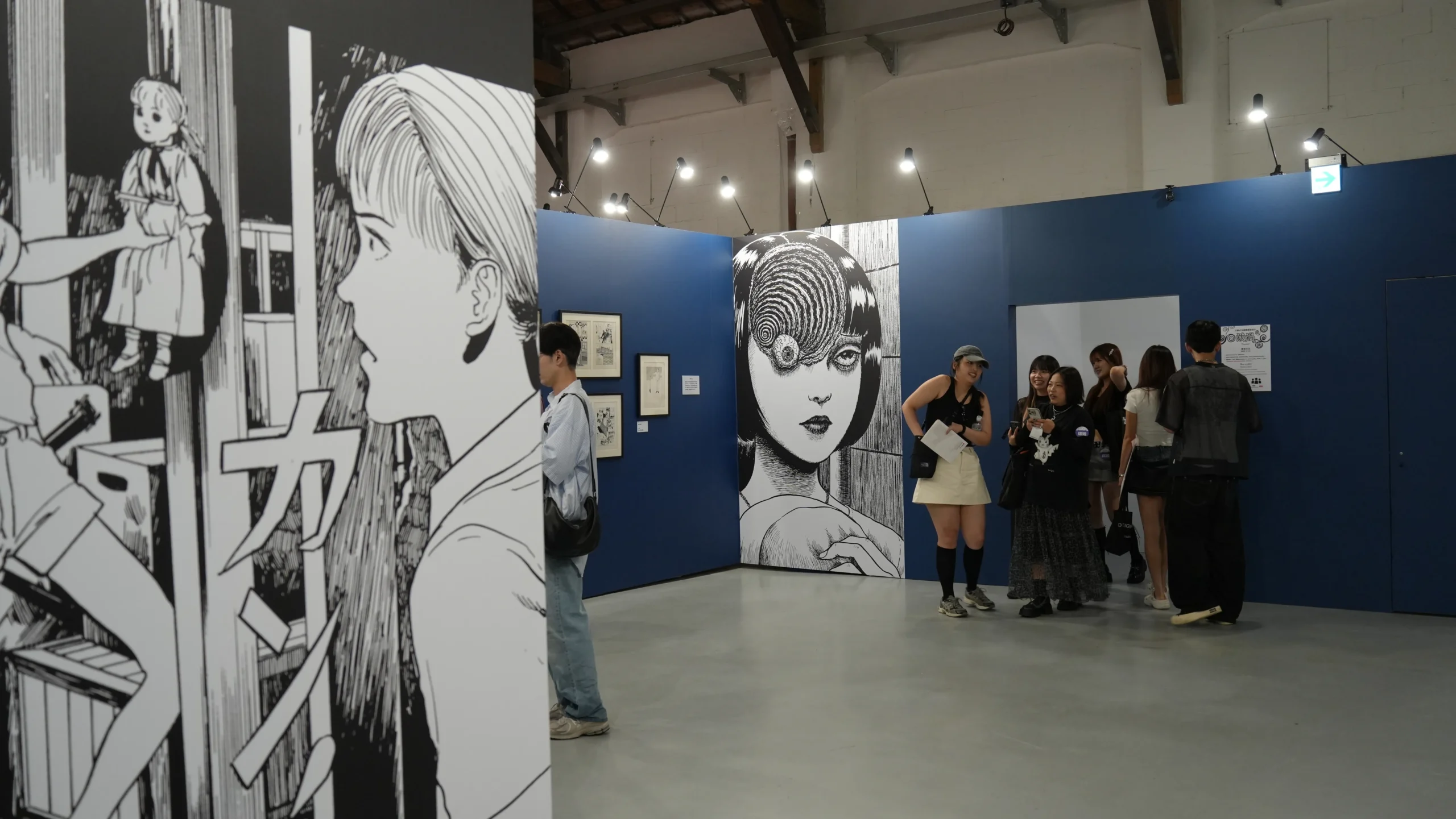 【開箱】伊藤潤二首場海外大型原畫展《伊藤潤二展 誘惑》登台　走進恐怖大師怪誕、詭譎又令人著迷的藝術世界
