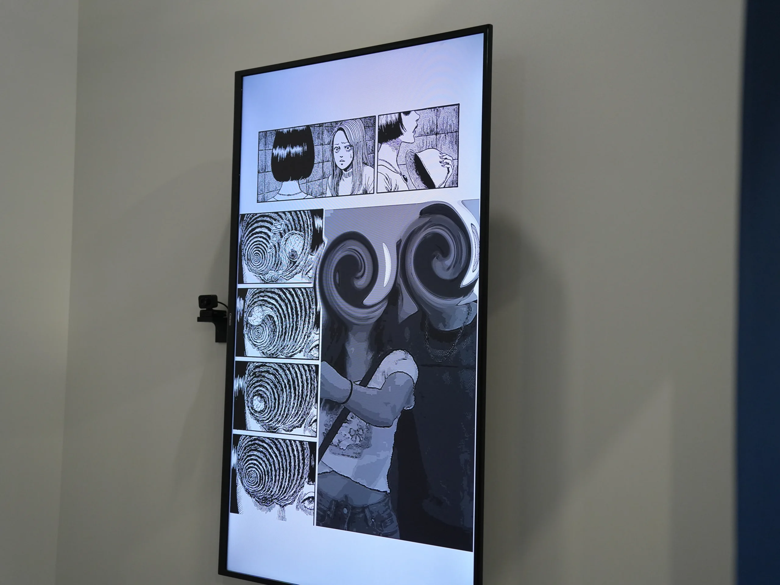 【開箱】伊藤潤二首場海外大型原畫展《伊藤潤二展 誘惑》登台　走進恐怖大師怪誕、詭譎又令人著迷的藝術世界