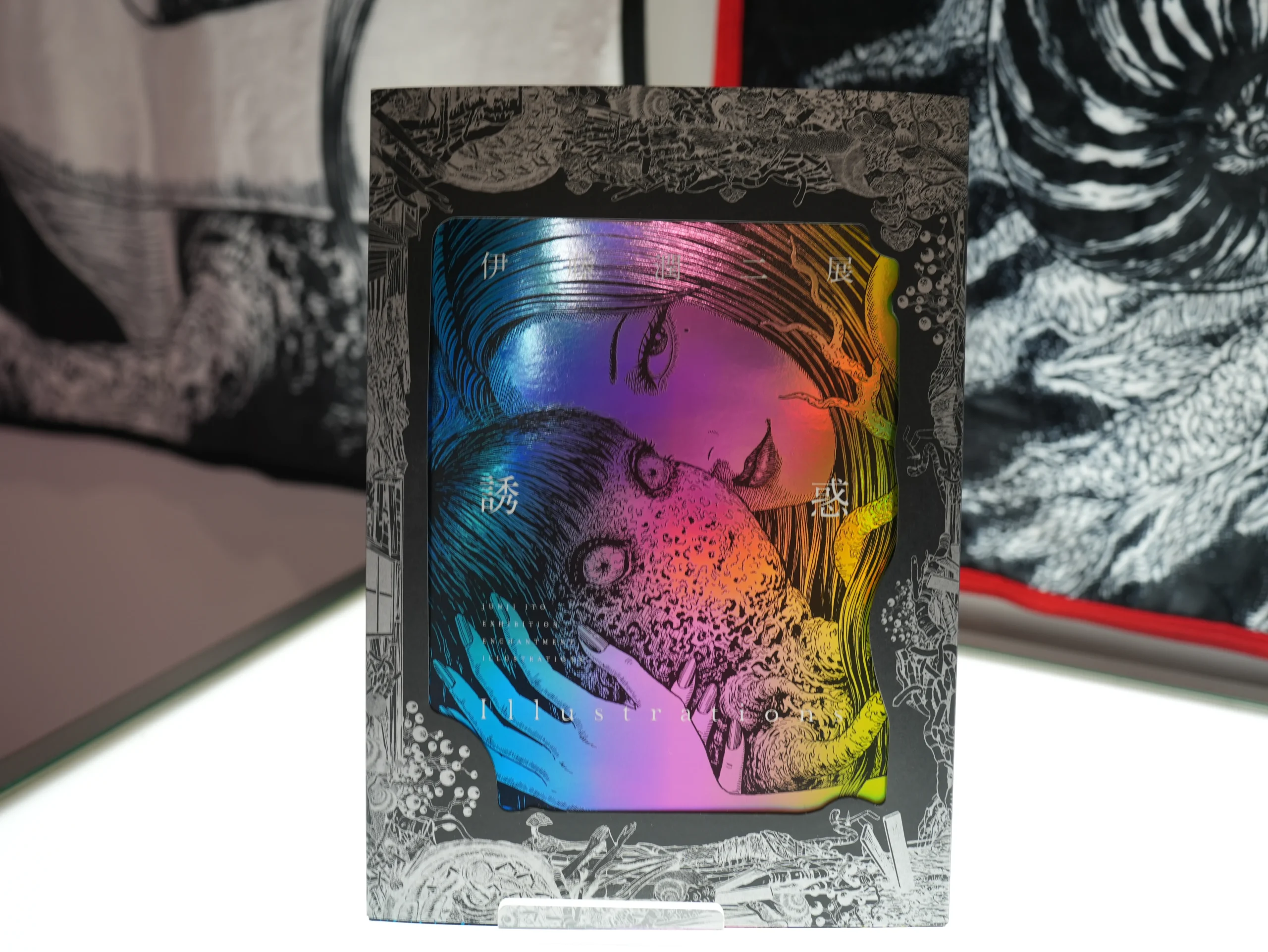 【開箱】伊藤潤二首場海外大型原畫展《伊藤潤二展 誘惑》登台　走進恐怖大師怪誕、詭譎又令人著迷的藝術世界