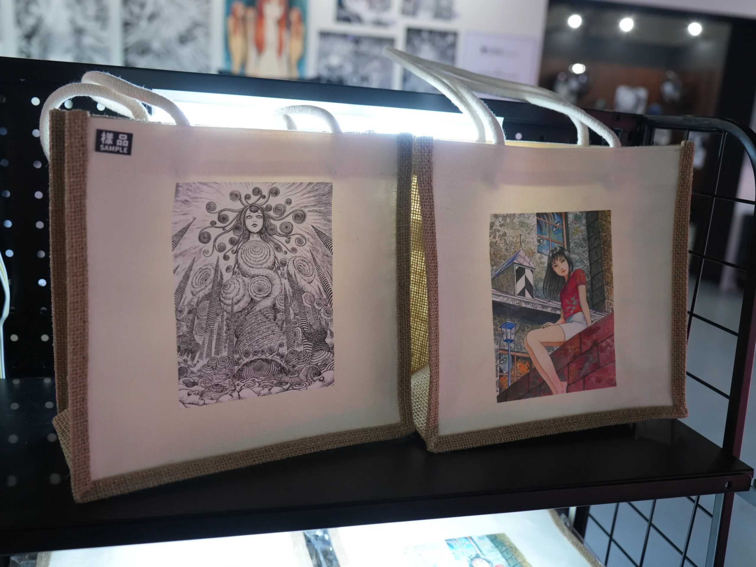 【開箱】伊藤潤二首場海外大型原畫展《伊藤潤二展 誘惑》登台　走進恐怖大師怪誕、詭譎又令人著迷的藝術世界