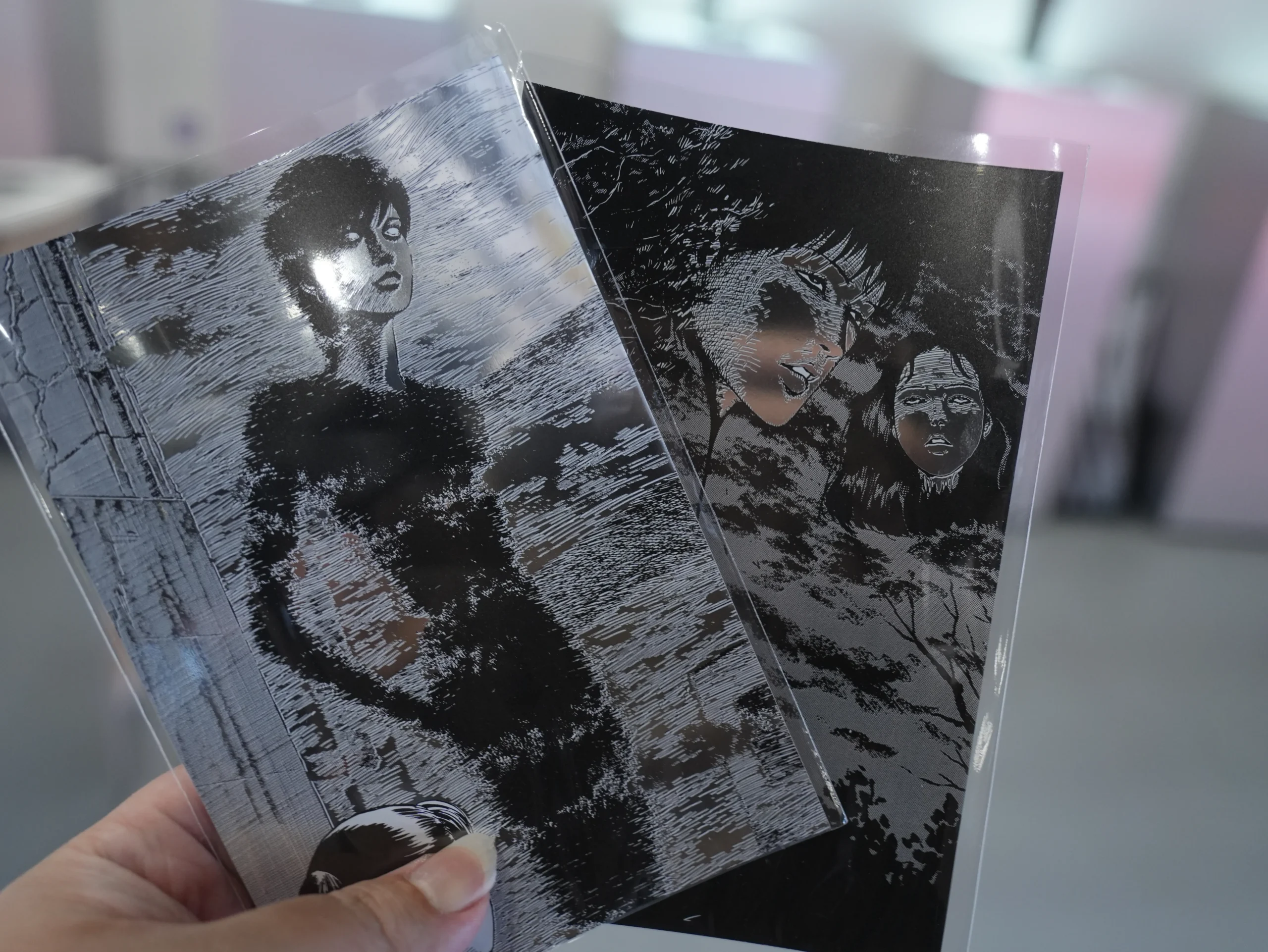 【開箱】伊藤潤二首場海外大型原畫展《伊藤潤二展 誘惑》登台　走進恐怖大師怪誕、詭譎又令人著迷的藝術世界
