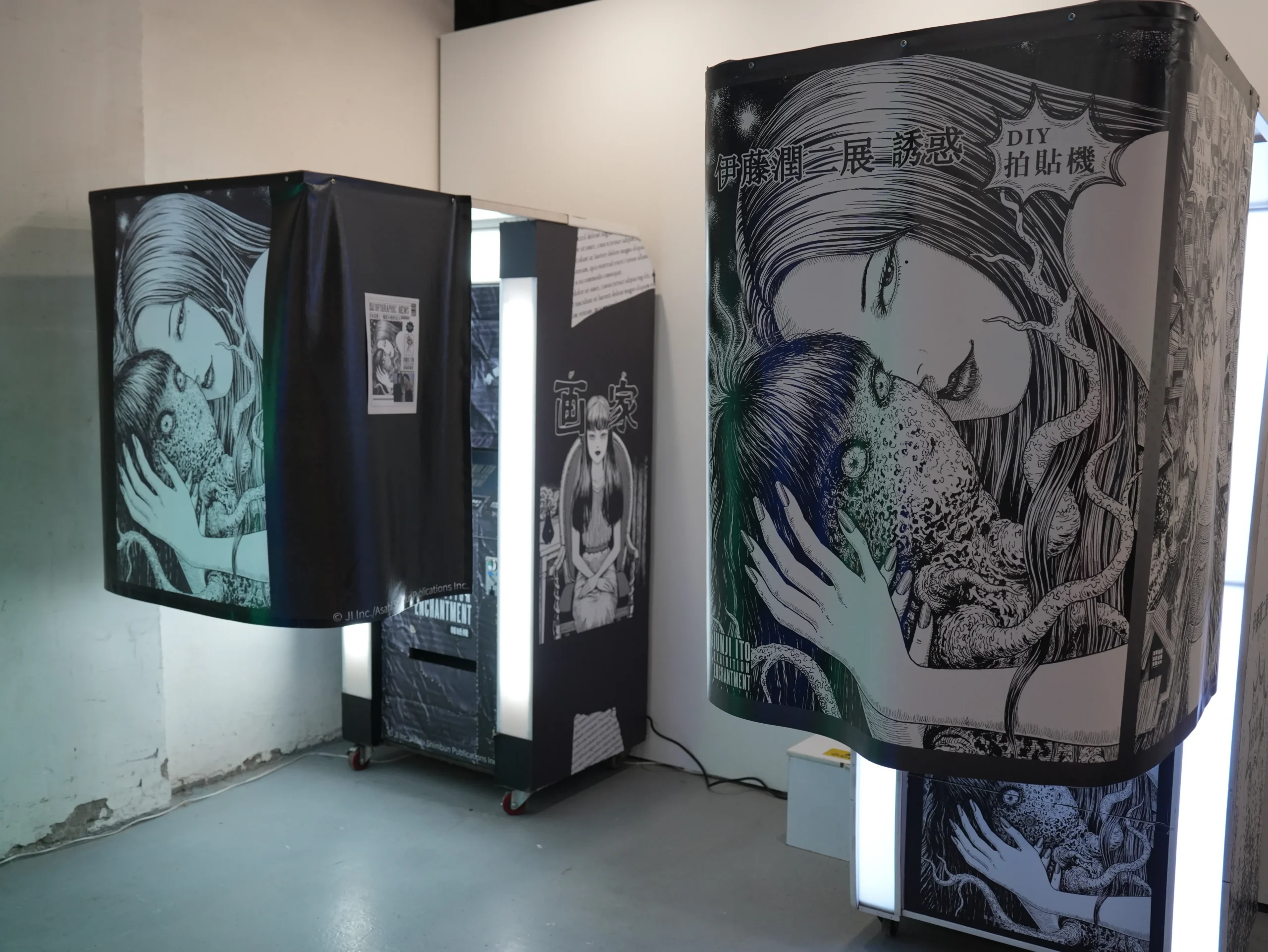 【開箱】伊藤潤二首場海外大型原畫展《伊藤潤二展 誘惑》登台　走進恐怖大師怪誕、詭譎又令人著迷的藝術世界