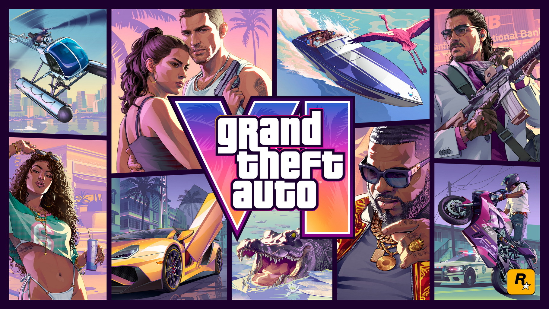 倒數一週！Rockstar 公開《俠盜獵車手 6》數位版預購時程　首發包裝美术圖同步揭曉