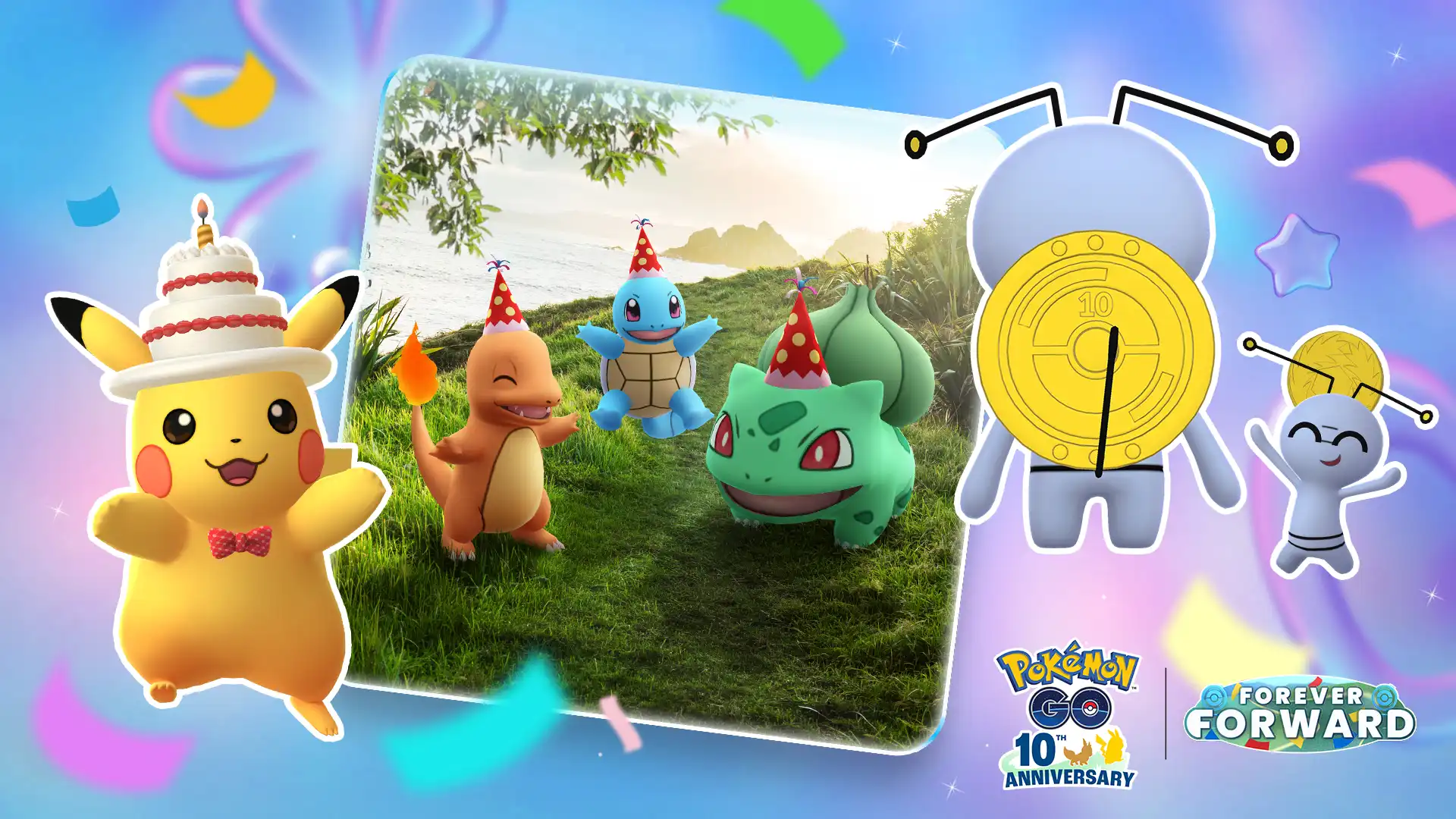 《Pokémon GO》今釋出七月「10 週年紀念」活動資訊 讓扮裝「皮卡丘」陪你度過精彩七月！