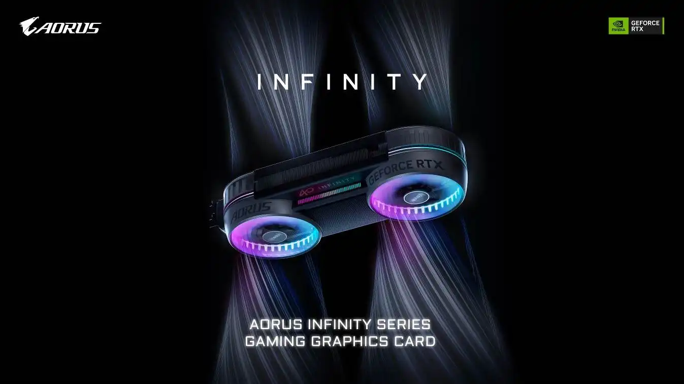 技嘉 AORUS RTX 5080 INFINITY 與 AORUS RTX 5080 INFINITY WOOD 顯示卡正式上市