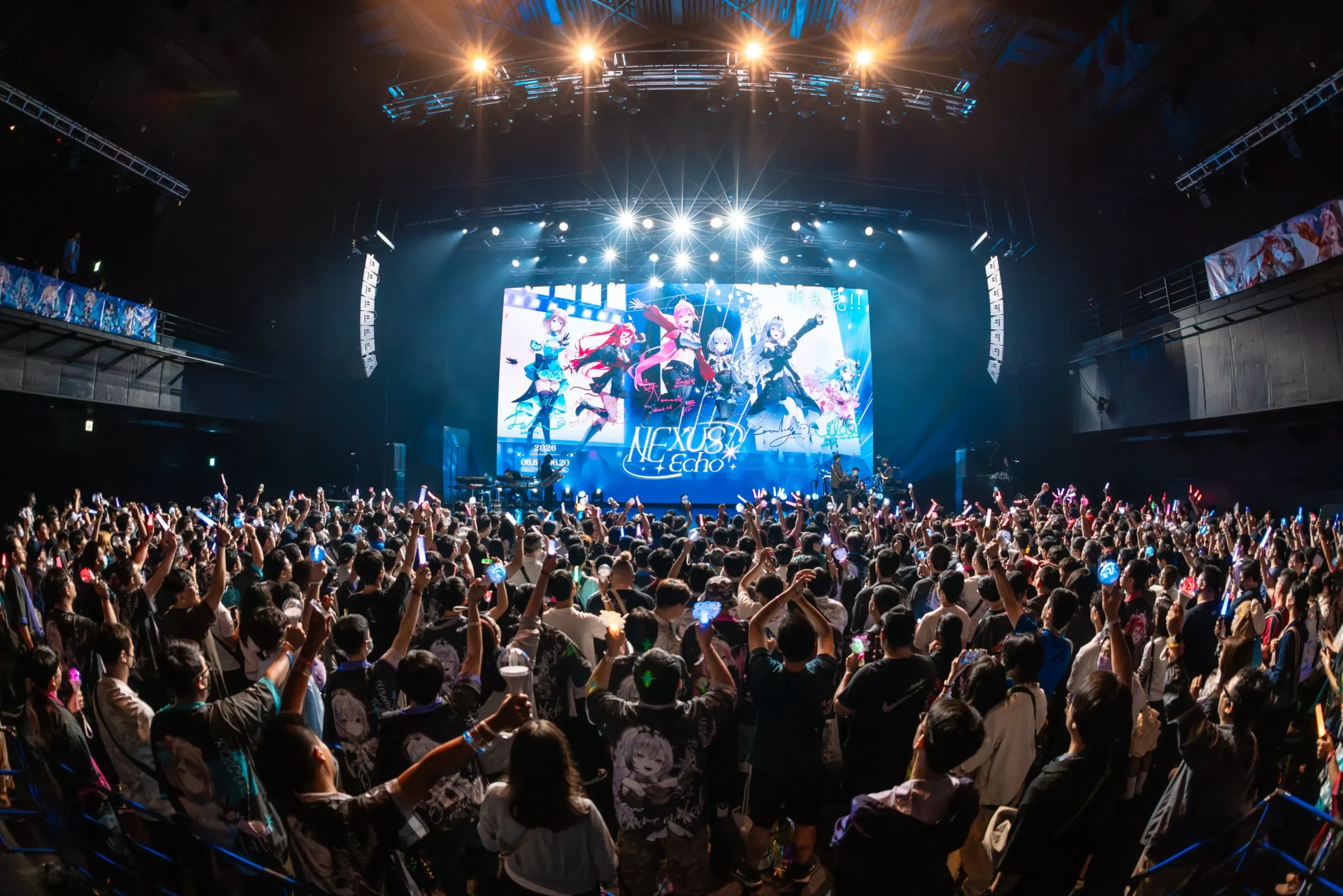 春魚創意《NEXUS 虛實之側》圓滿落幕 演唱會飆破 3000 人同樂，虛實整合再創台灣動漫產業新紀錄