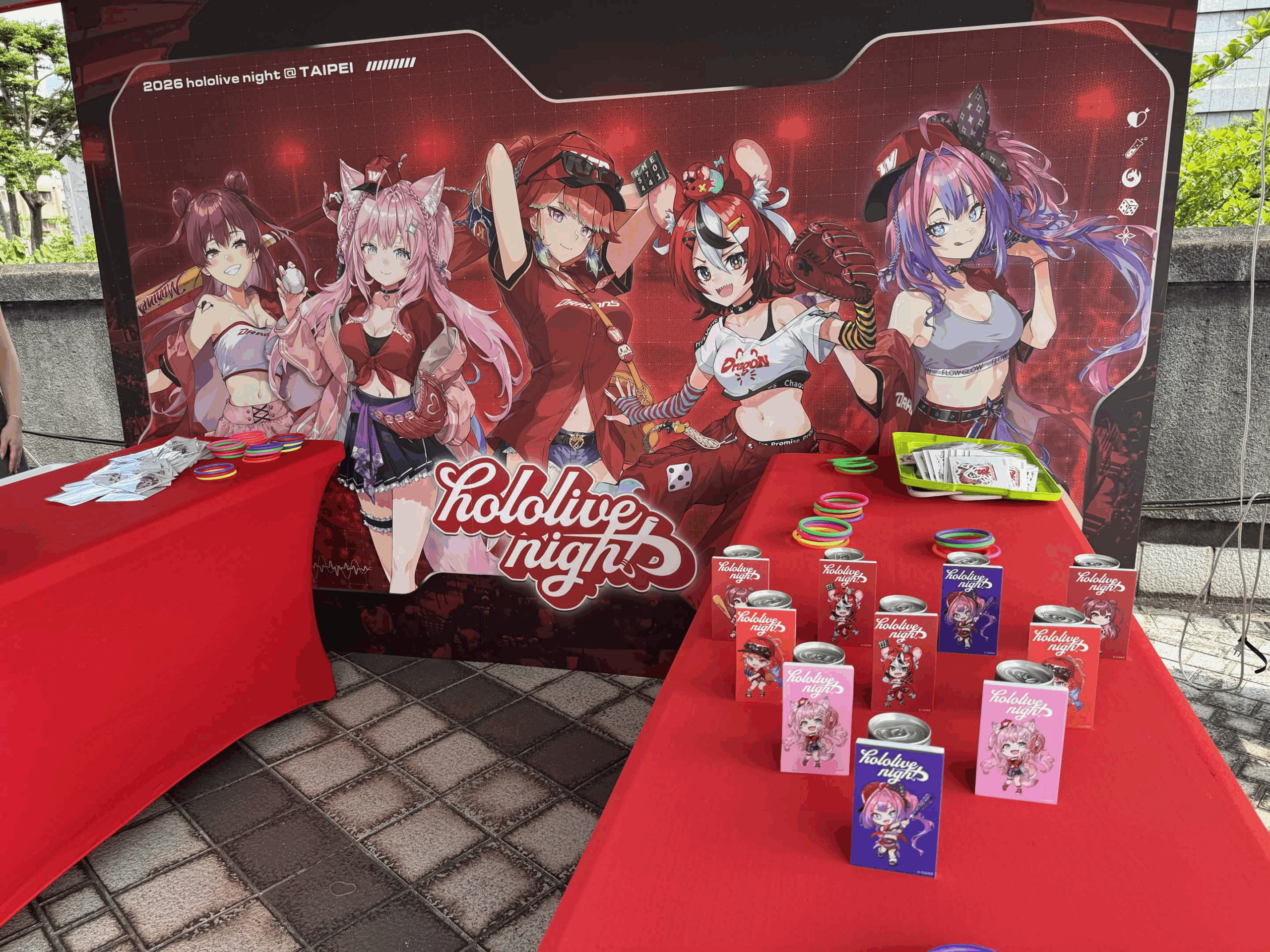 【開箱】味全龍 hololive Night 主題日再度登場　超逗趣熊瑪琳精彩開球不能錯過！