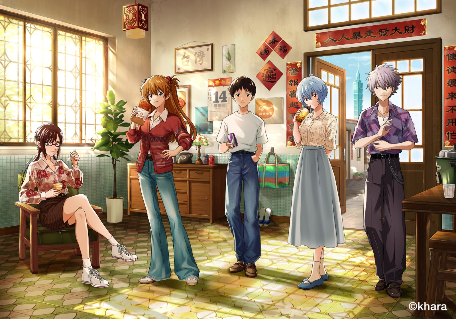 《Lines of EVANGELION 新世紀福音戰士展:線》台北站預售票正式開賣台北站特別繪製限定視覺首度公開