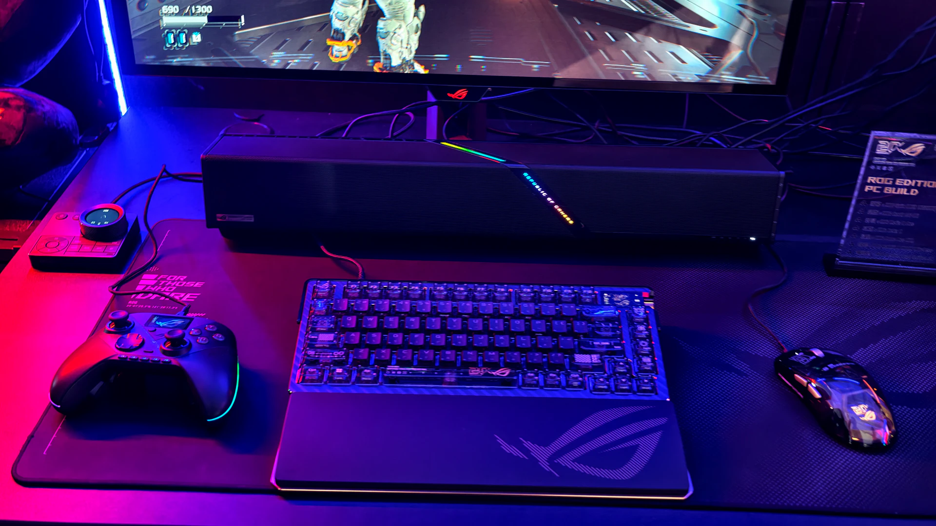 ROG首款2.1.2聲道電競Soundbar登台　Raikiri II Pro以8K輪詢率、熱插拔TMR搖桿搶攻PC玩家