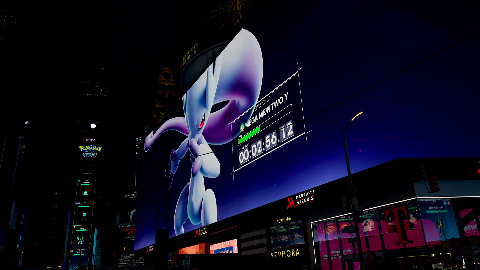 《Pokémon GO》10週年慶典美國時代廣場化身沉浸式冒險遊戲舞台！