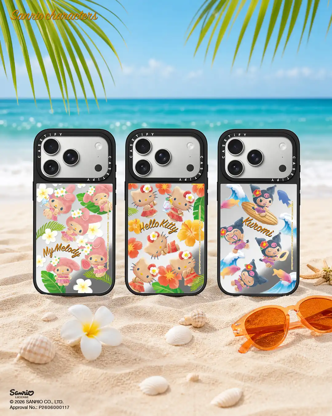 【CASETiFY 每週推薦系列】夏季旅遊潮來了！CASETiFY 曬黑三麗鷗、行李箱雲朵白新色、行李吊牌、AirTag 掛環和托特包等一系列高顏值旅行配件已準備好，就等你收拾行囊前往機場