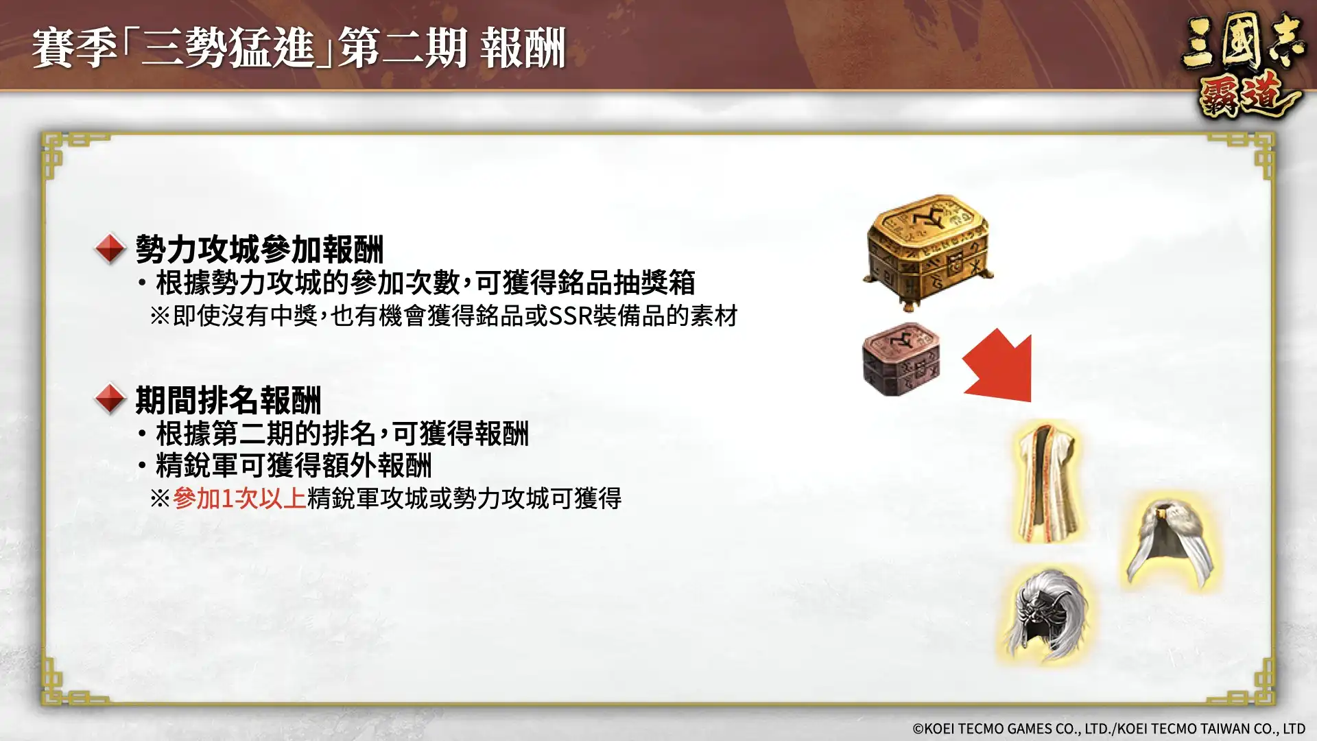『三國志 霸道』賽季「三勢猛進」第二期開幕！全新 LR 武將「馬良」、「關平」於7月更新登場