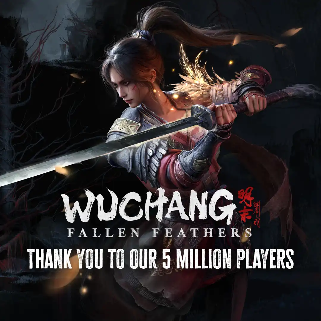 備受好評的動作 RPG《明末：淵虛之羽》歡慶上市一週年 – 全球玩家突破 500 萬大關