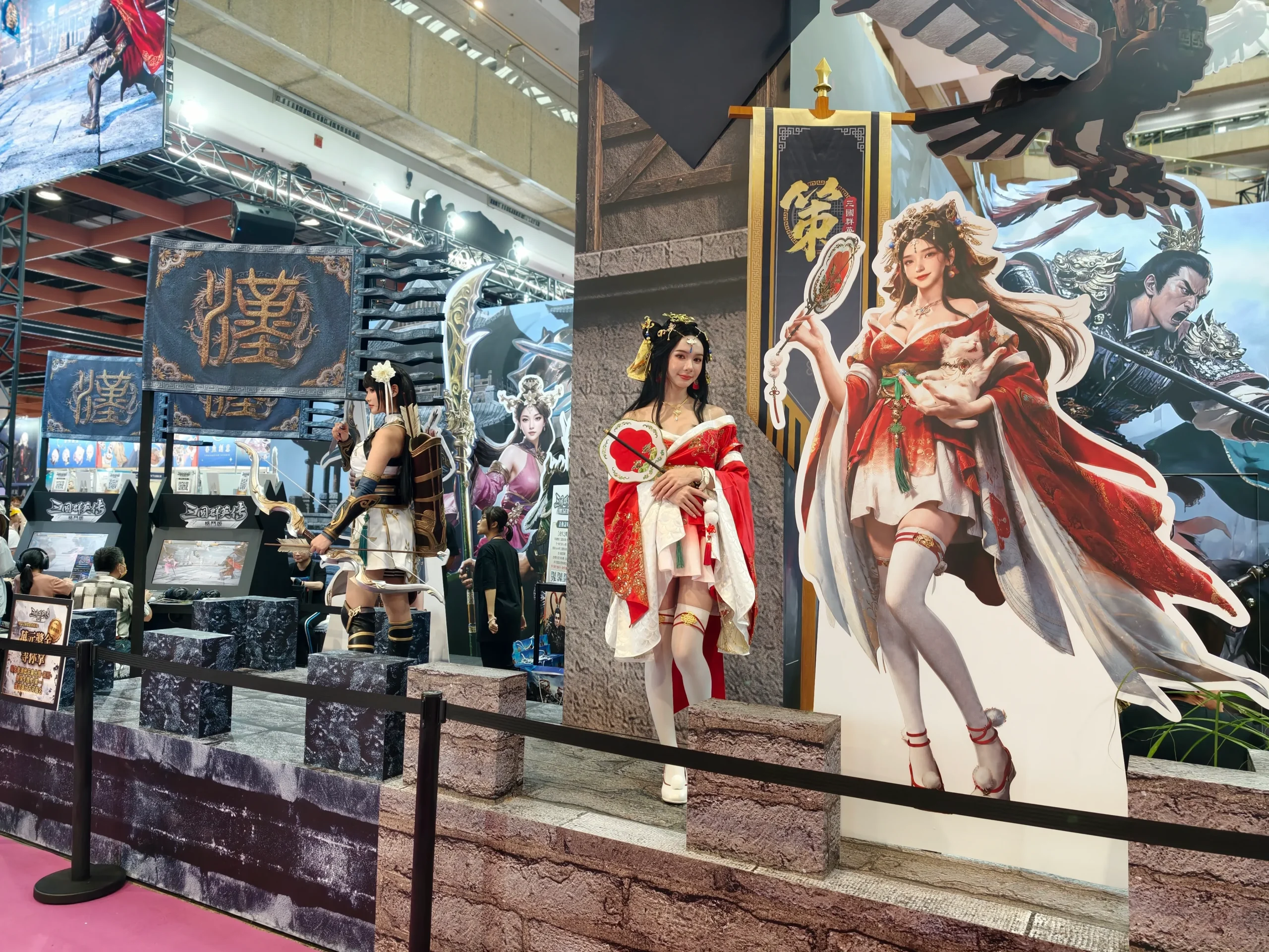 《三國群英傳：策定九州、格鬥版》首度亮相 宇峻奧汀漫博展出《幻世錄重製版》