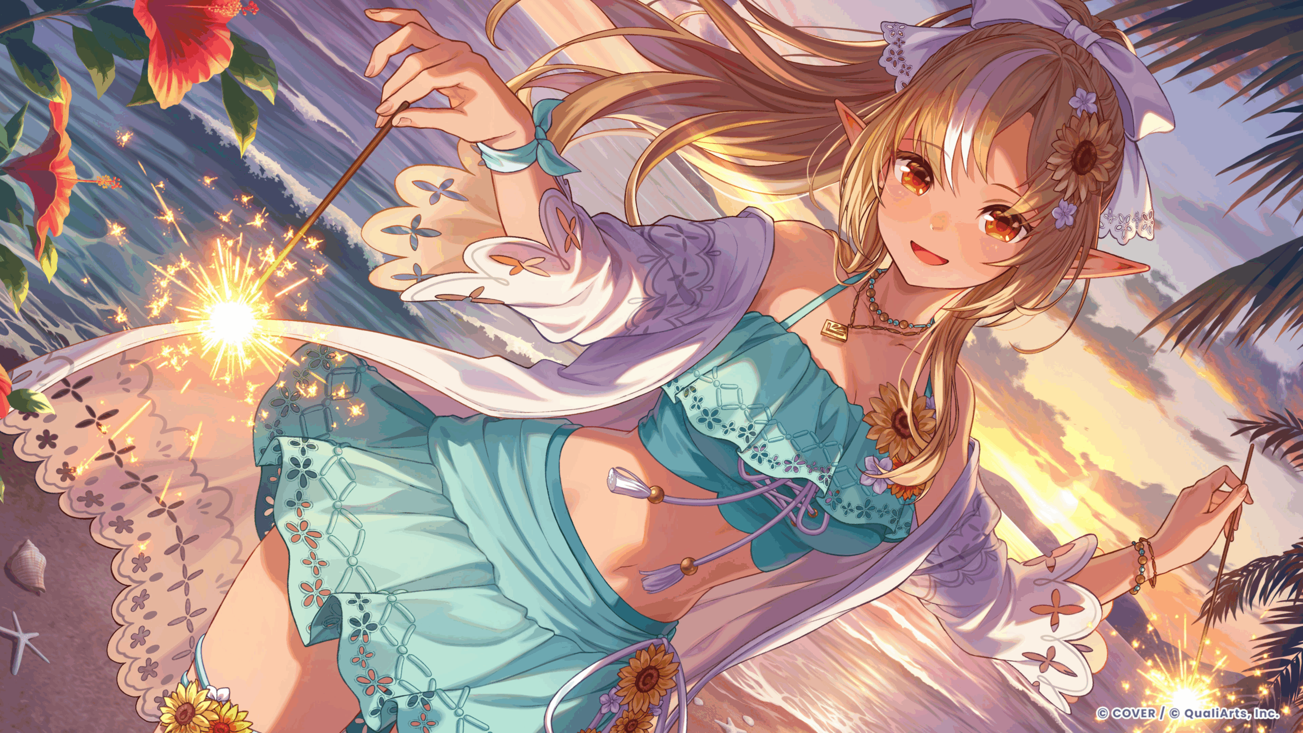 團長的超浮誇身材一覽無遺！《hololive Dreams》首波夏日活動今日開跑　白銀諾艾爾等 5 位人氣成員泳裝卡池同步解鎖
