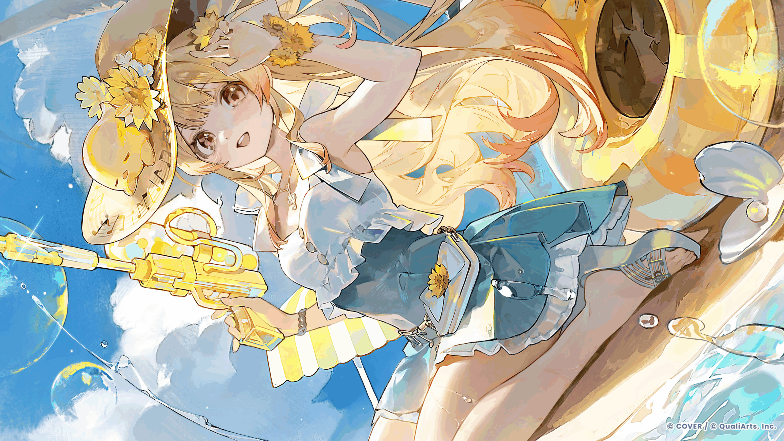 團長的超浮誇身材一覽無遺！《hololive Dreams》首波夏日活動今日開跑　白銀諾艾爾等 5 位人氣成員泳裝卡池同步解鎖