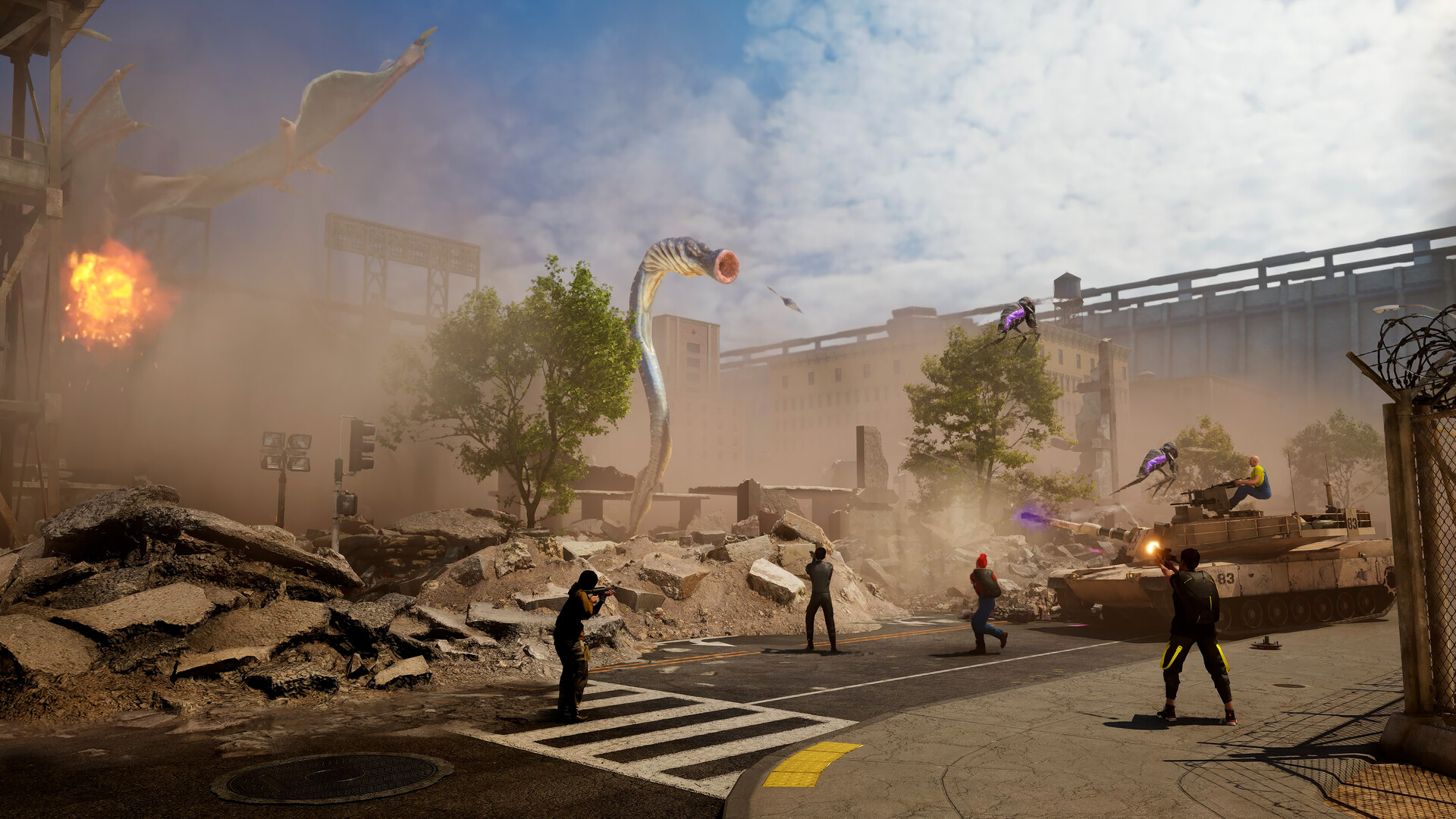 變身巨獸毀滅都市！32 人末日大逃殺《BeastLink》即將登陸 Steam 搶先體驗