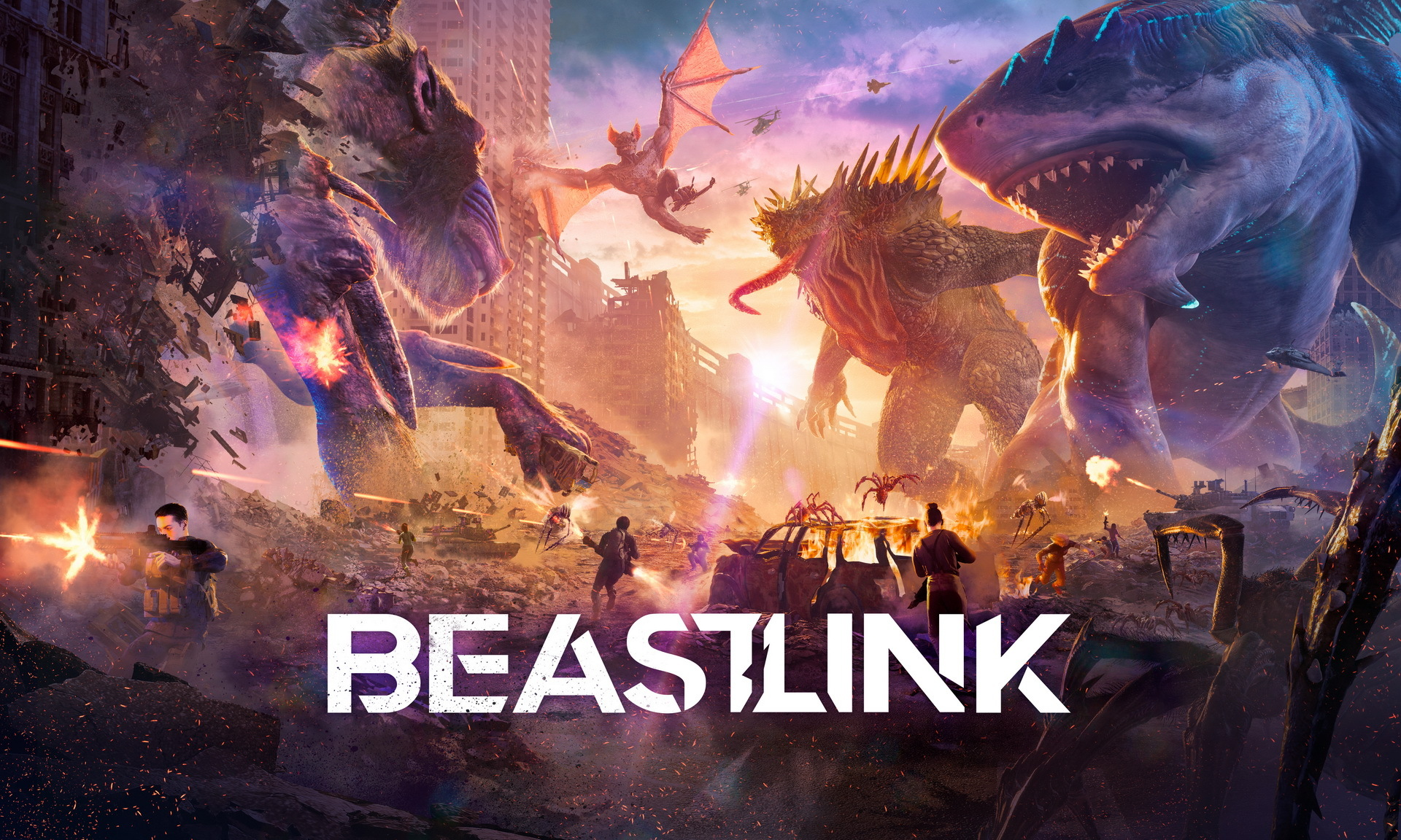 變身巨獸毀滅都市！32 人末日大逃殺《BeastLink》即將登陸 Steam 搶先體驗