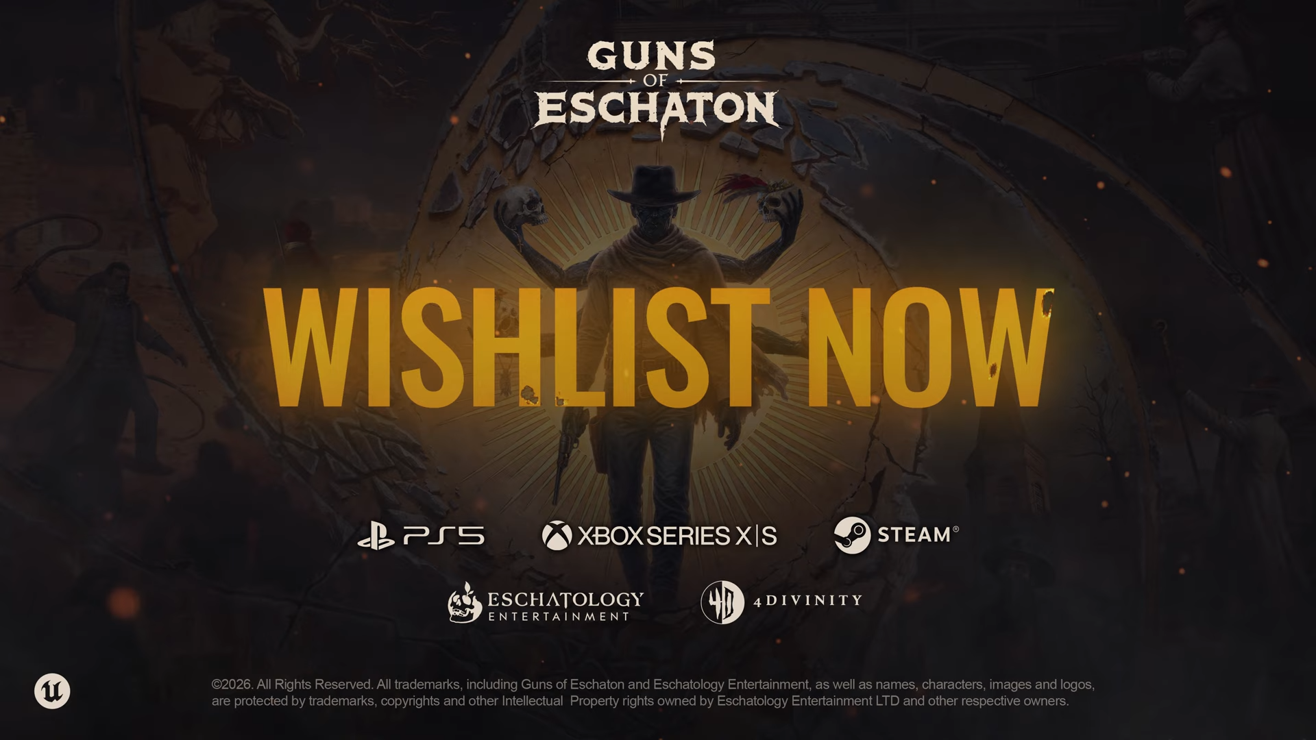 融合超自然與魂系戰鬥！西部類魂射擊新作《Guns of Eschaton》全新實機影片曝光