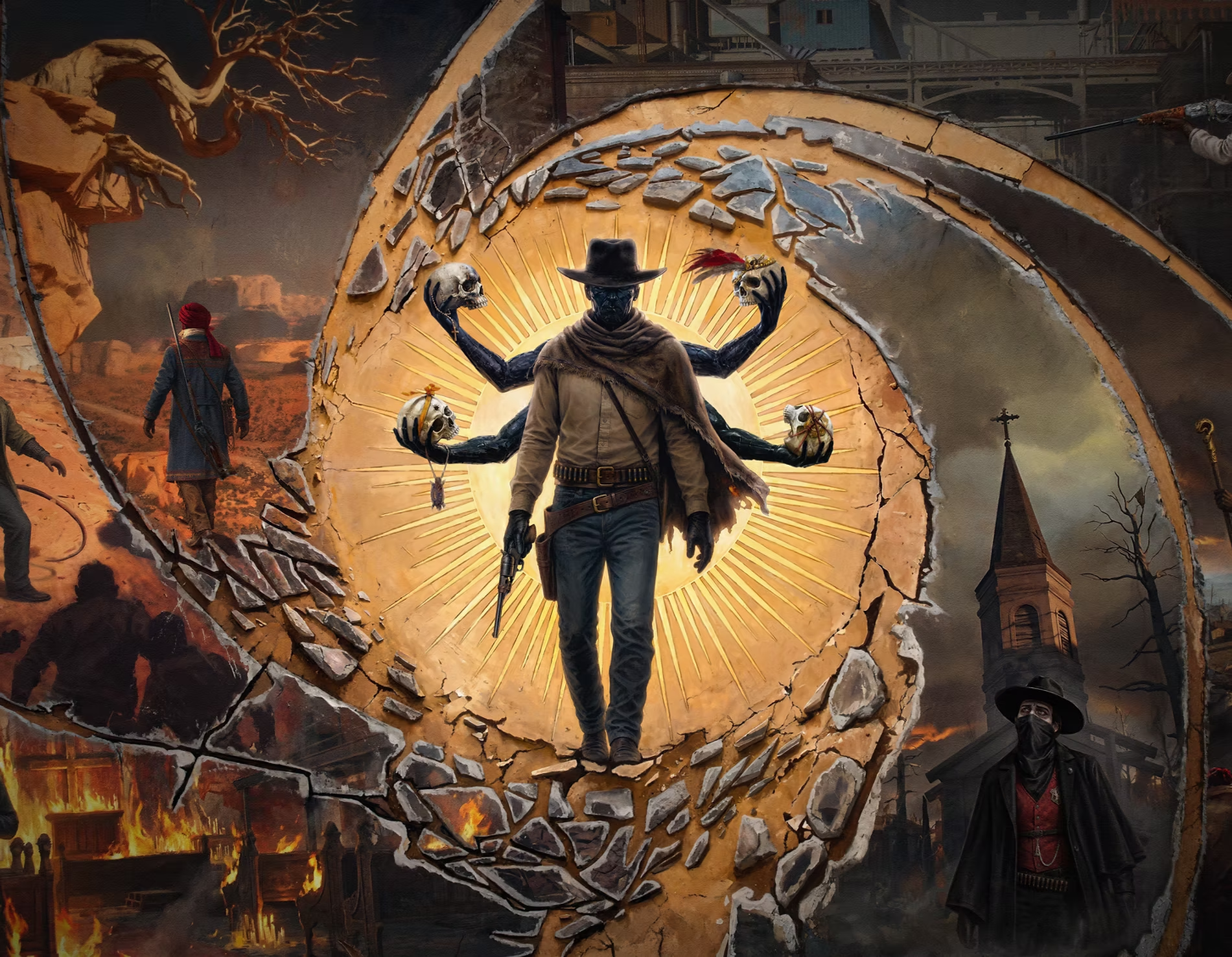 融合超自然與魂系戰鬥！西部類魂射擊新作《Guns of Eschaton》全新實機影片曝光