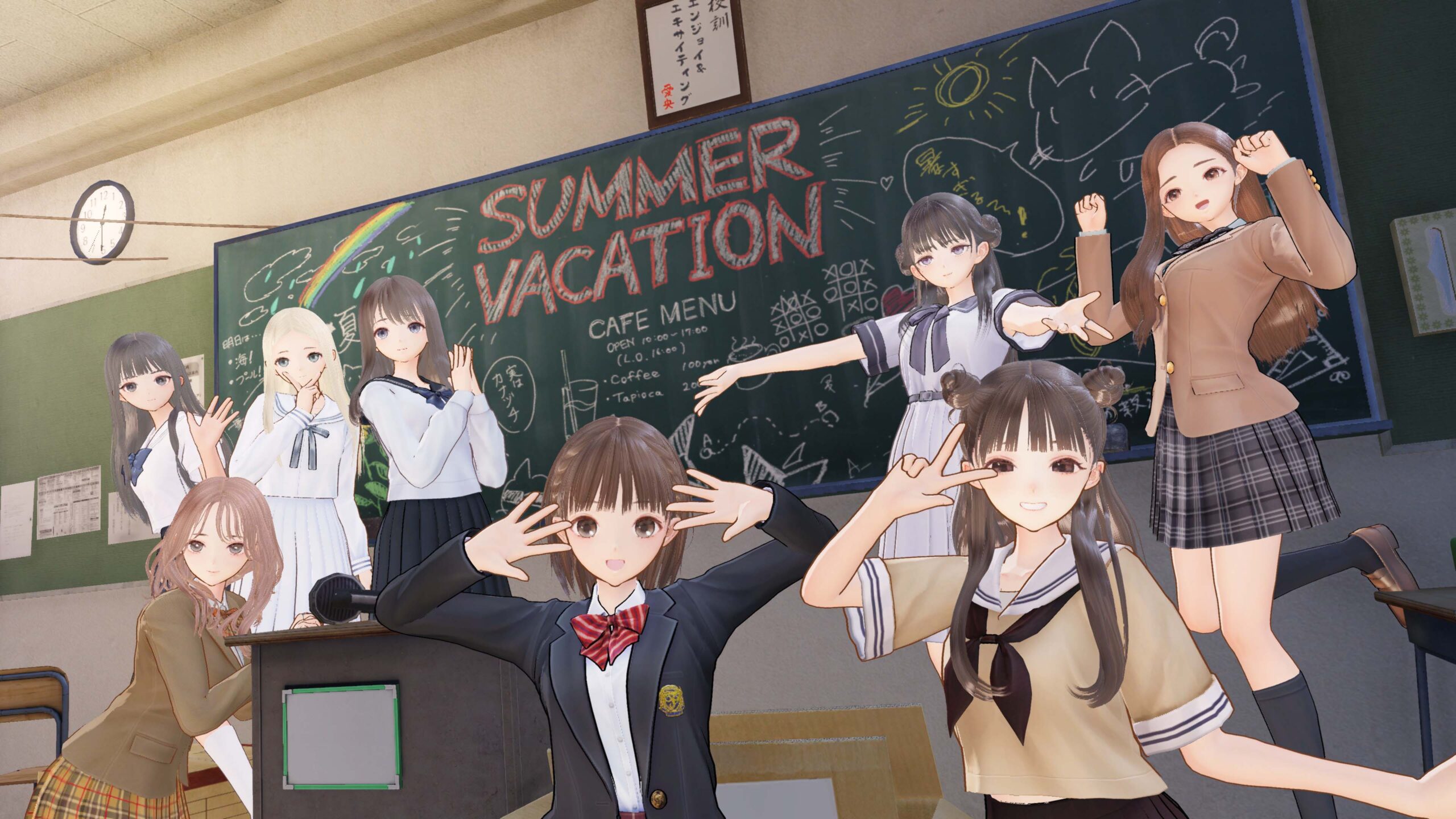 『BLUE REFLECTION Quartet: 少女們的奇蹟』今日發售！同步公開岸田梅爾新繪發售紀念插畫及上市宣傳影片