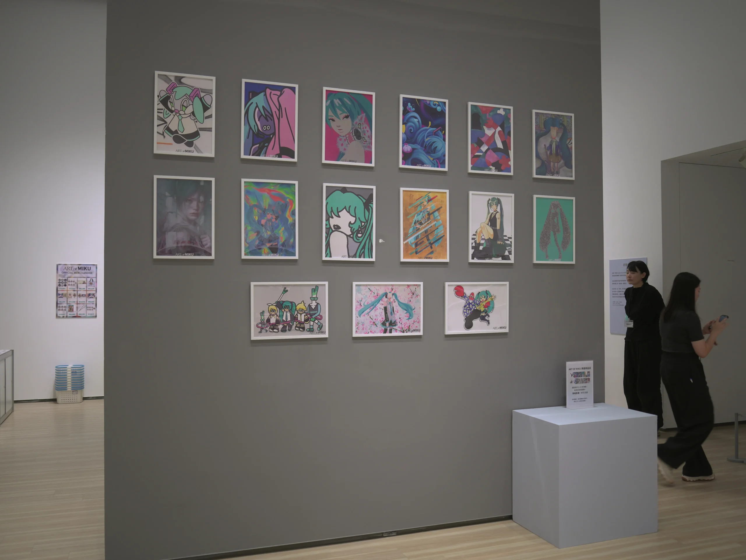 【開箱】初音未來當代藝術展「ART OF MIKU」搶先看　當代藝術與虛擬歌姬激盪出的全新火花