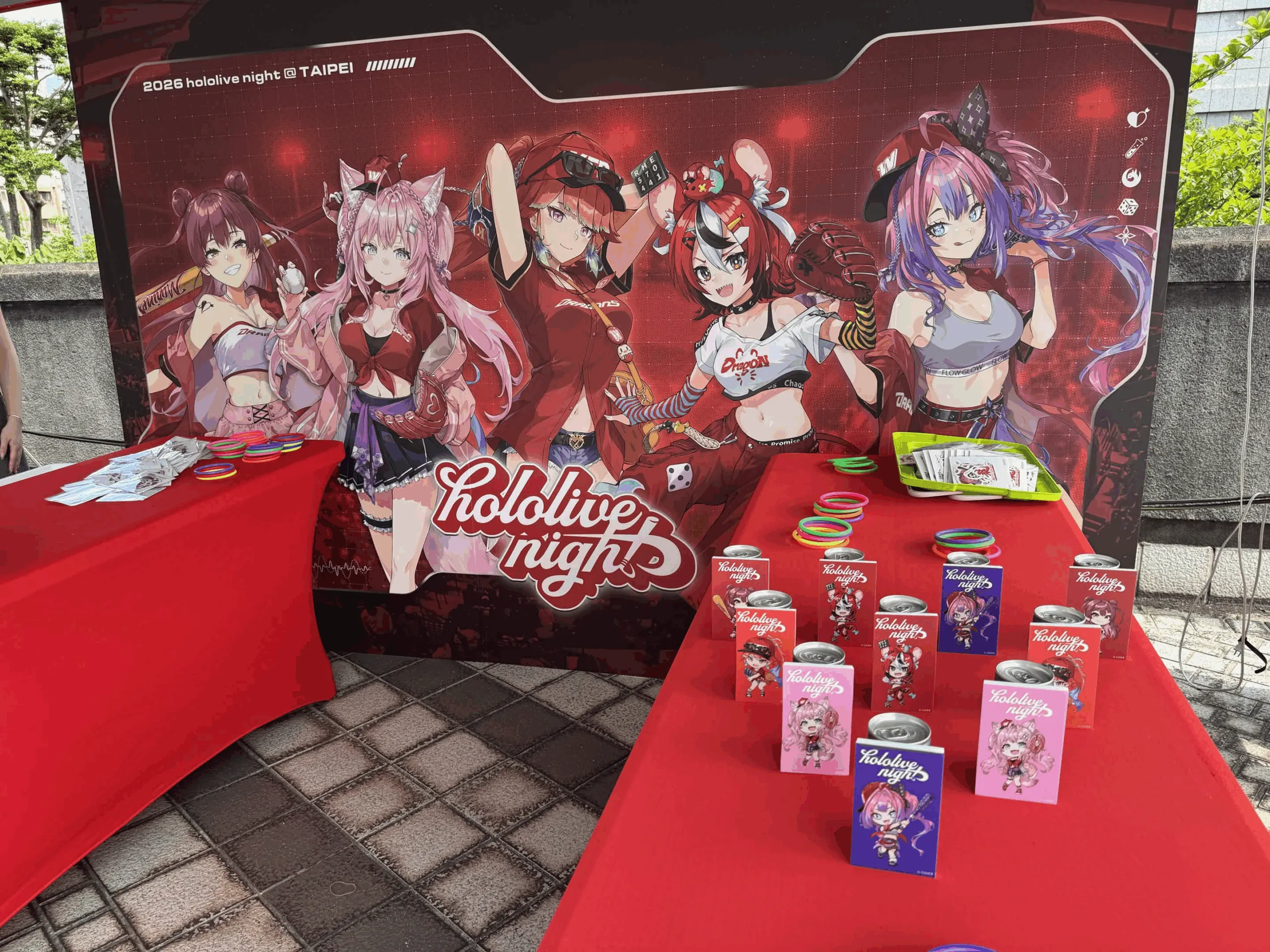 【開箱】味全龍 hololive Night 主題日再度登場　超逗趣熊瑪琳精彩開球不能錯過！