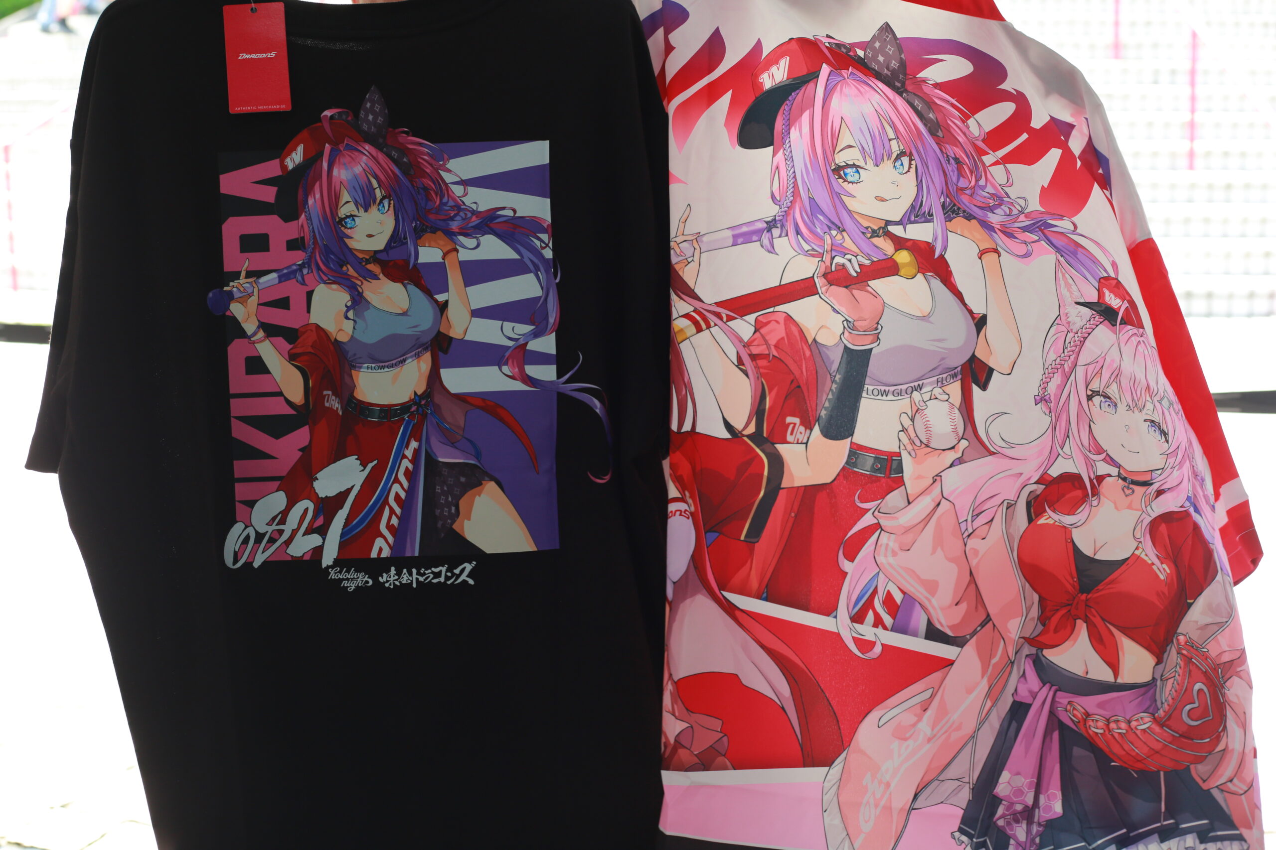 【開箱】味全龍 hololive Night 主題日再度登場　超逗趣熊瑪琳精彩開球不能錯過！