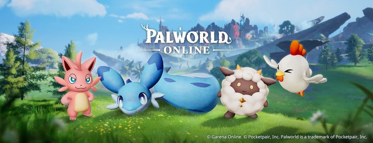 Garena 攜手 Pocketpair 推出 MMORPG 手遊《幻獸帕魯 世界》手遊