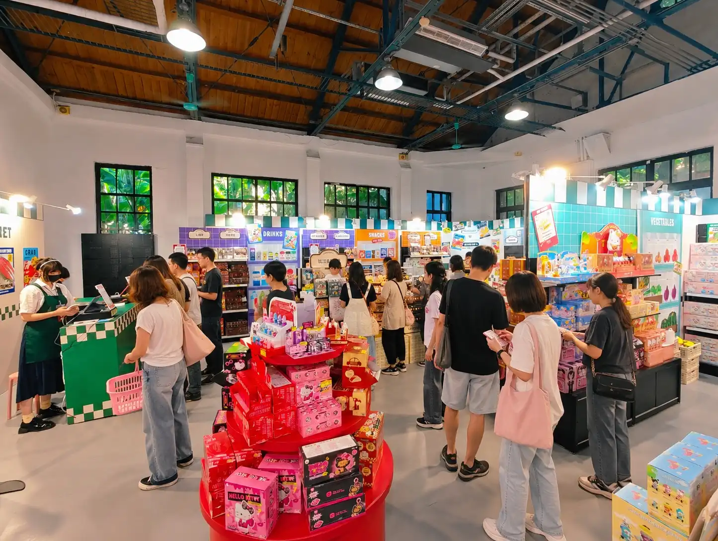 盲盒控集合！「夏日萌盒趣」華山限時登場，百款人氣盲盒暑假一次開箱