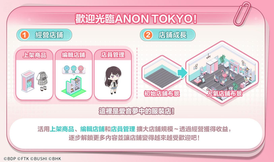 《BanG Dream! 交織的樂章》國際服封閉測試正式開跑「激奏演出」與「ANON TOKYO」開放體驗,店員招募衝刺活動及特別節目同步展開