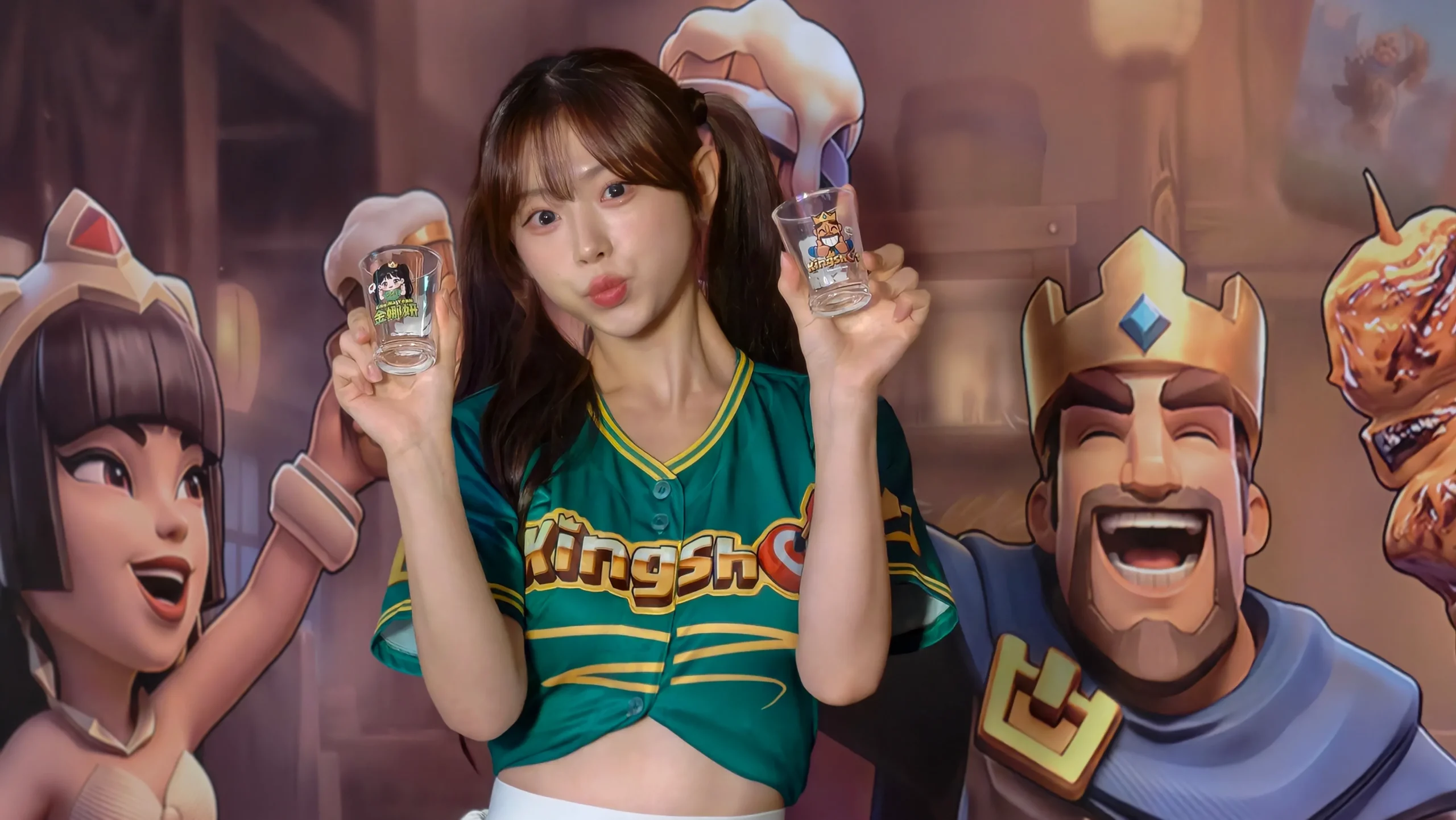 「初戀女神」金娜妍與《KingShot》再度合作 攜手焦糖楓、柒息地推出「國王燒烤節」活動