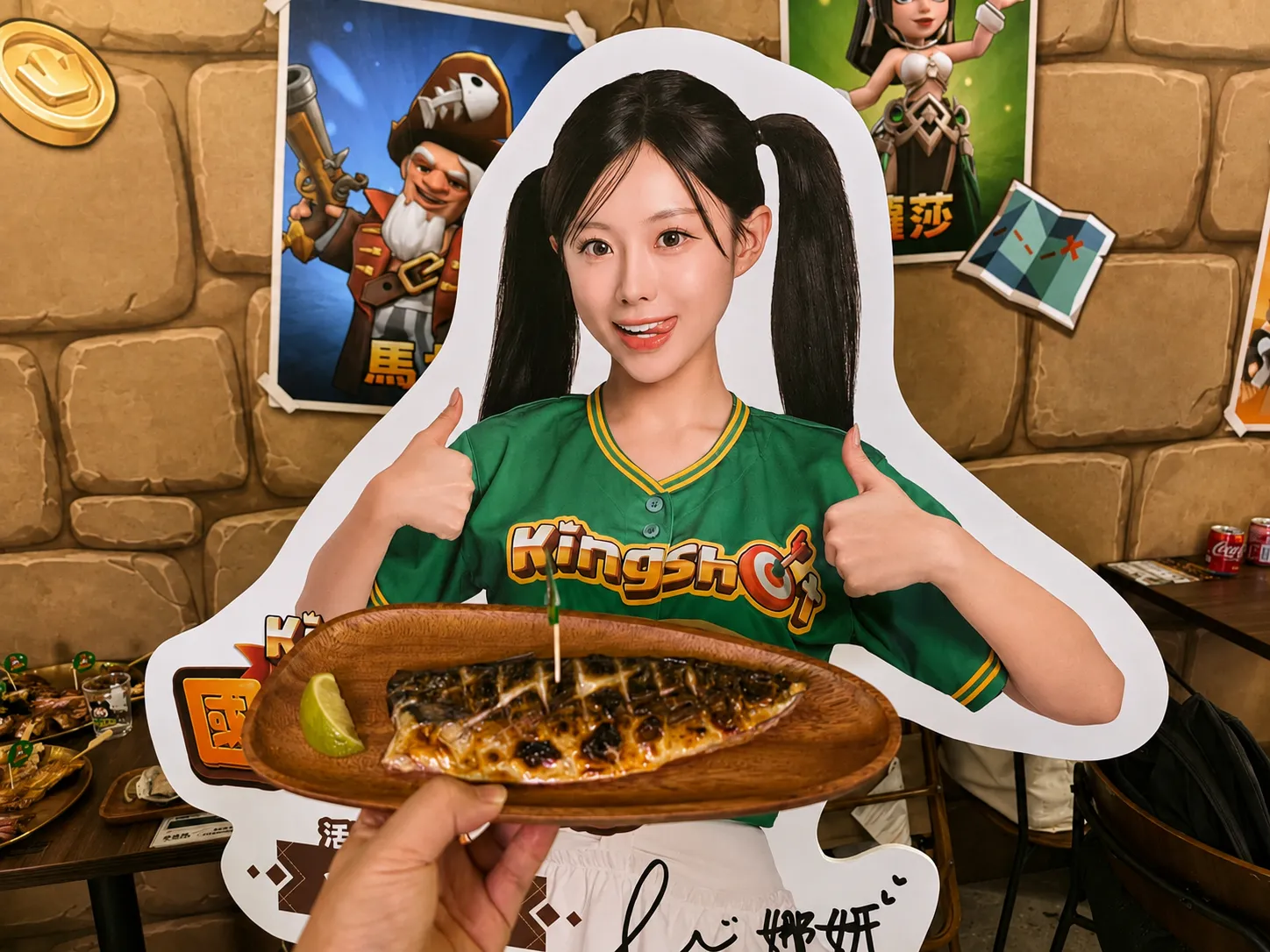 「初戀女神」金娜妍與《KingShot》再度合作　攜手焦糖楓、柒息地推出「國王燒烤節」活動