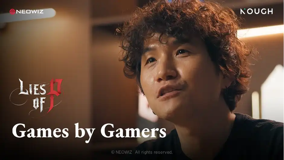 NEOWIZ 公開《P 的謊言》開發團隊 NOUGH Studio 紀錄片《Games by Gamers》，揭開《P 的謊言》開發歷程與工作室開發理念