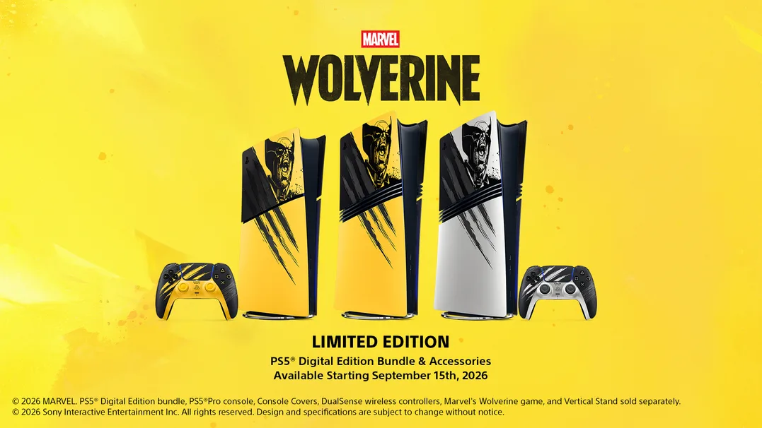 狼爪痕跡結合藝術墨線！《漫威金鋼狼》限量版 PS5 同梱組公開　亞德曼合金周邊同步亮相