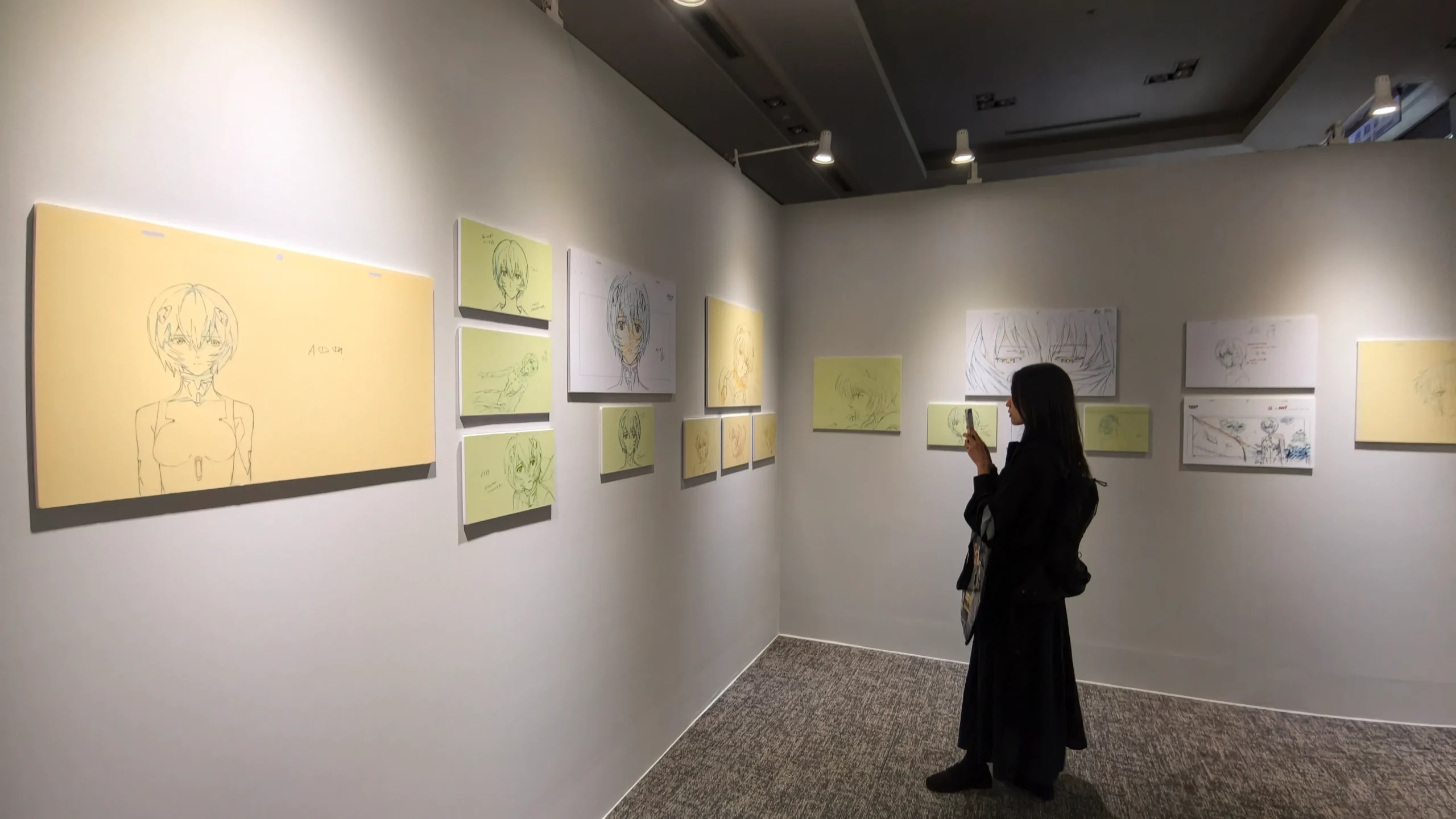 【開箱】《Lines of EVANGELION 新世紀福音戰士展：線》台北站搶先看　透過線條的張力述說著經典背後的創作軌跡