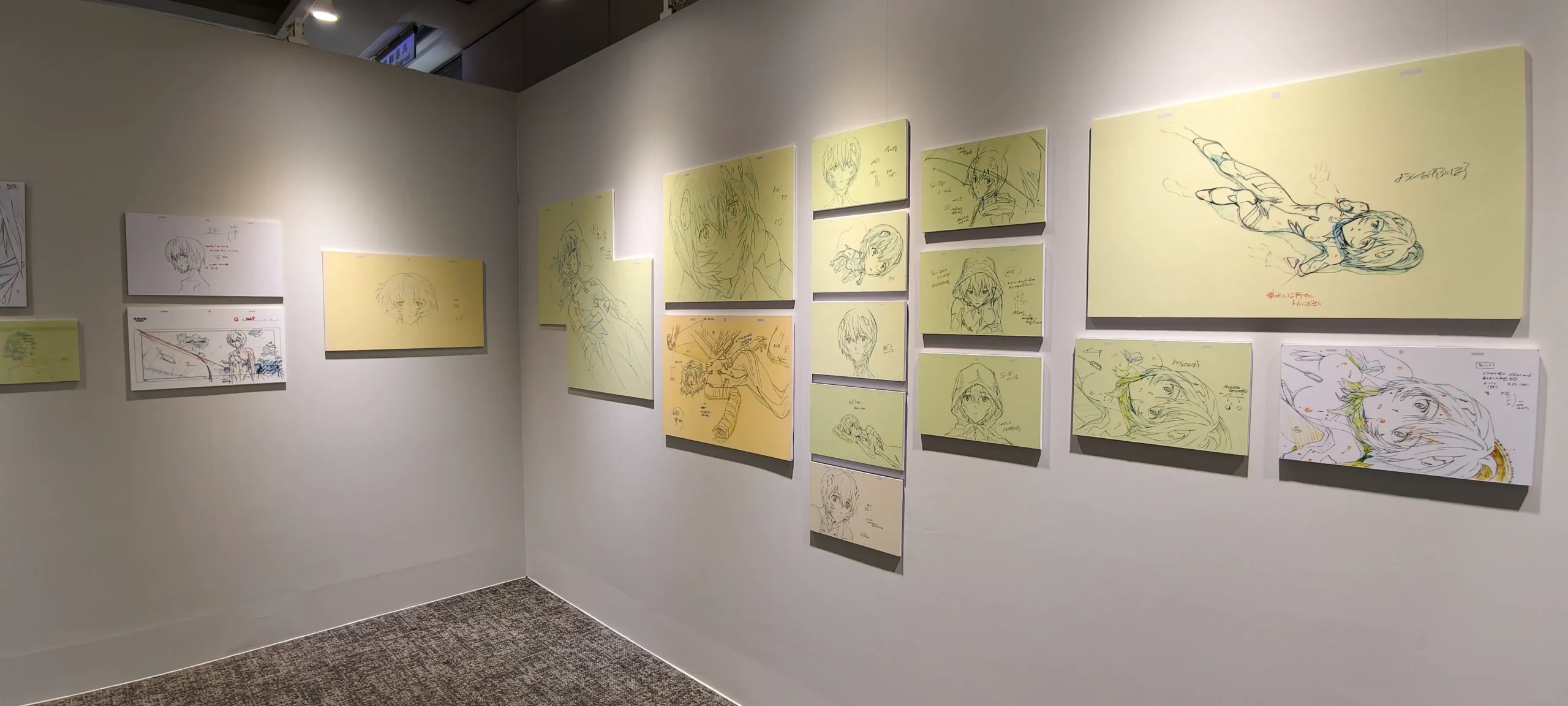 【開箱】《Lines of EVANGELION 新世紀福音戰士展：線》台北站搶先看　透過線條的張力述說著經典背後的創作軌跡