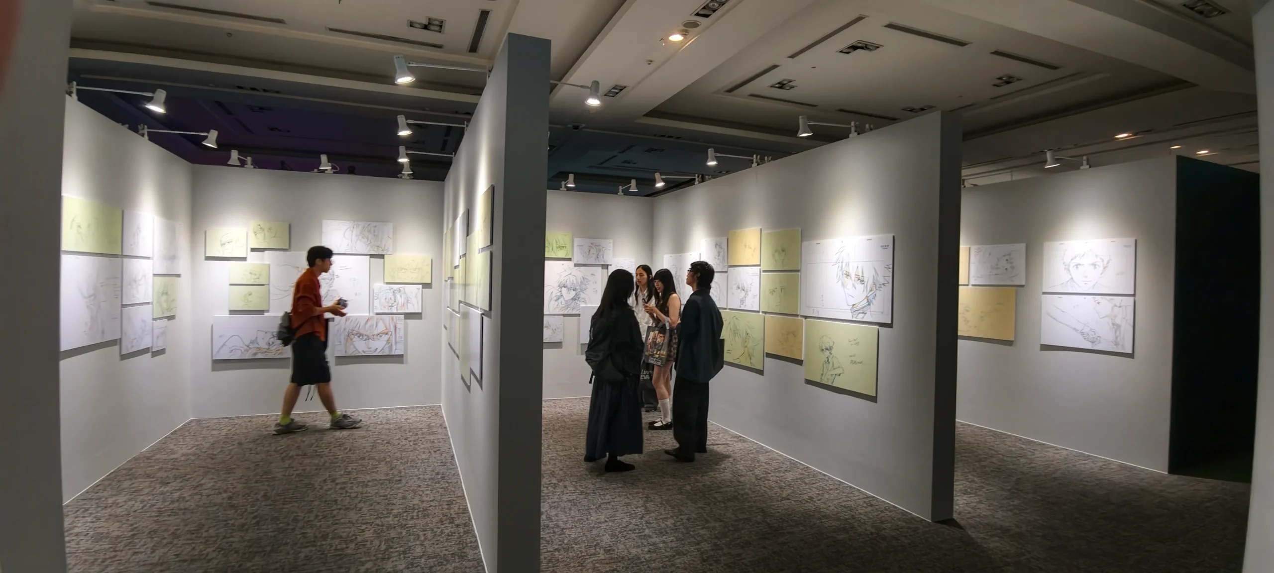 【開箱】《Lines of EVANGELION 新世紀福音戰士展：線》台北站搶先看　透過線條的張力述說著經典背後的創作軌跡